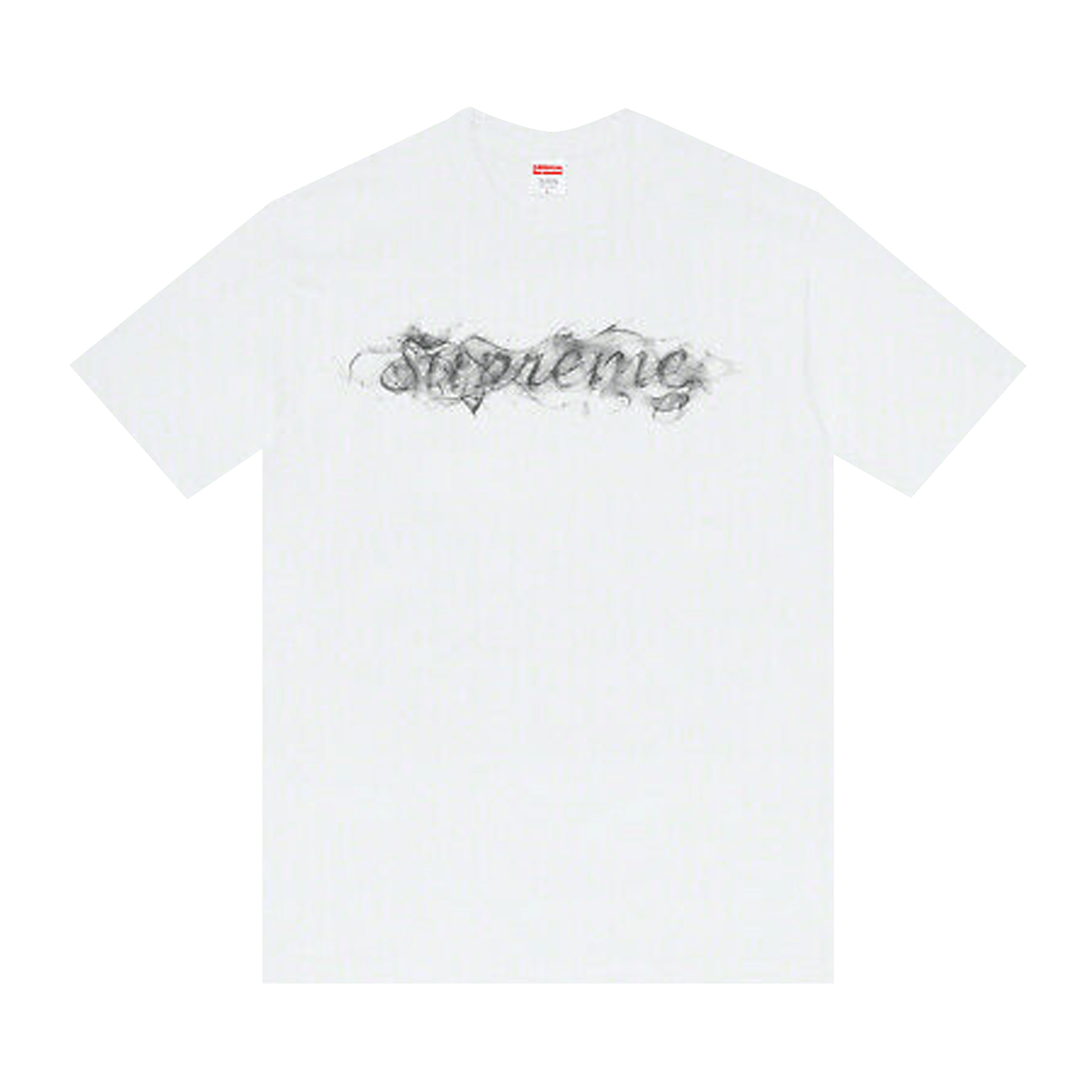 image of Supreme Smoke Tee White, Men's (Size Medium)