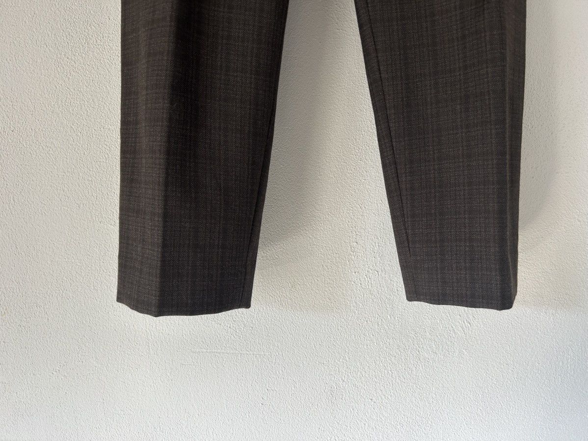 Marni Marni Brown Checked Wool Trousers – Size 48 Size US 32 / EU 48 - 4 Thumbnail