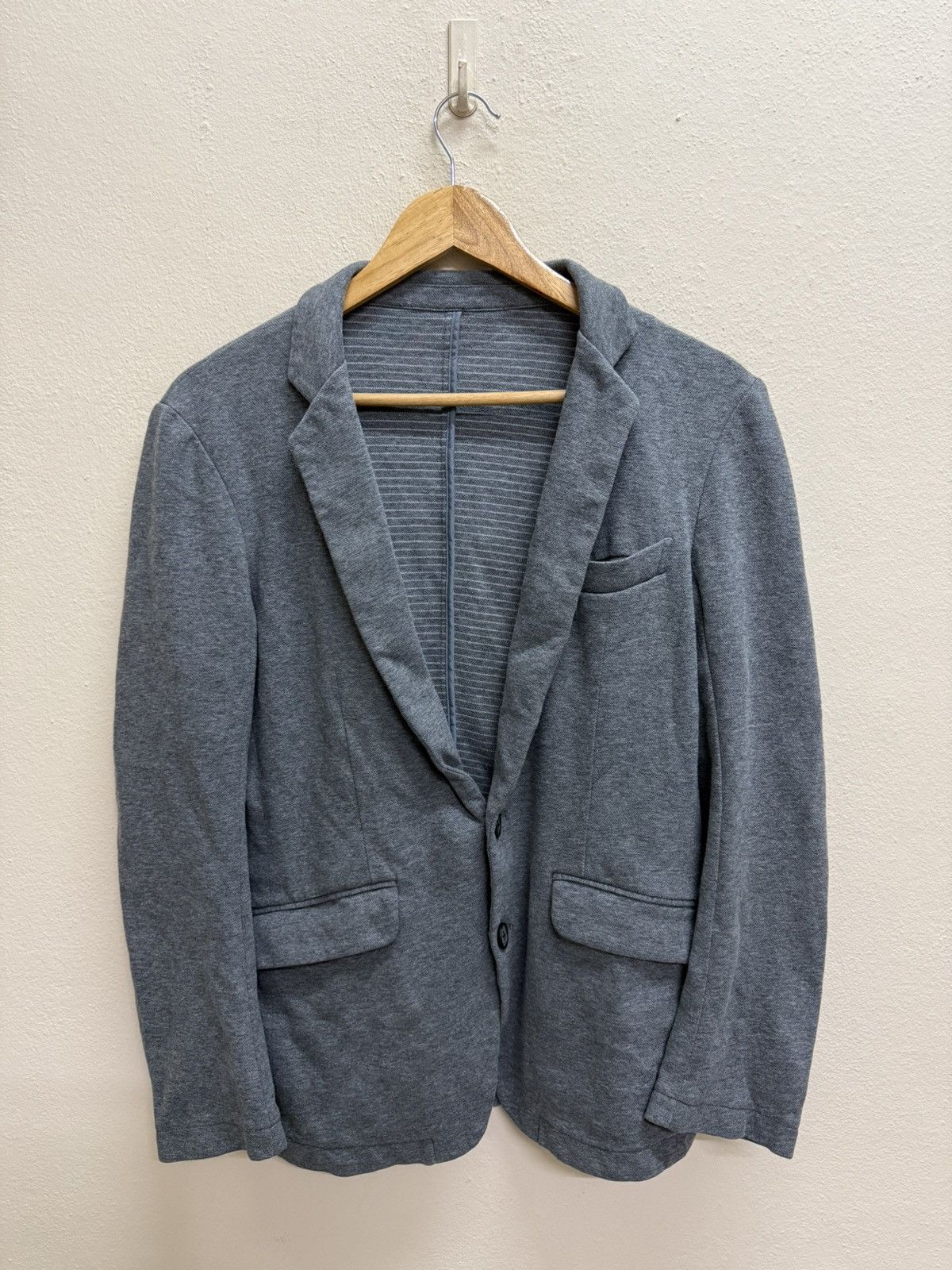 Tornado Mart Zero Tornado Mart Men’s Cotton Grey Casual Blazer Size 34S - 14 Thumbnail