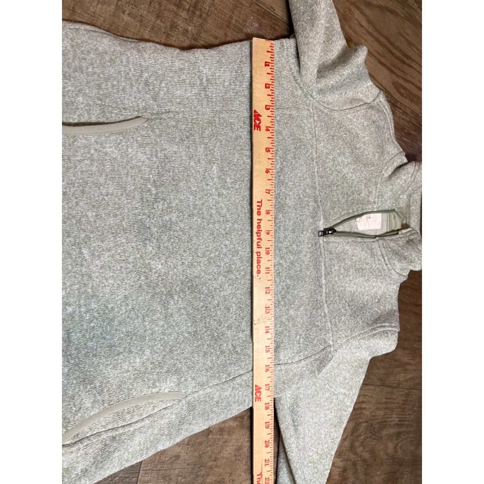 Vintage VINTAGE Thread & Supply Sweatshirt Womens Medium Gray Pullover Zip Neckline M Women Gray Sweater Long Sleeve Pullover Womens M Size M / US 6-8 / IT 42-44 - 3 Thumbnail