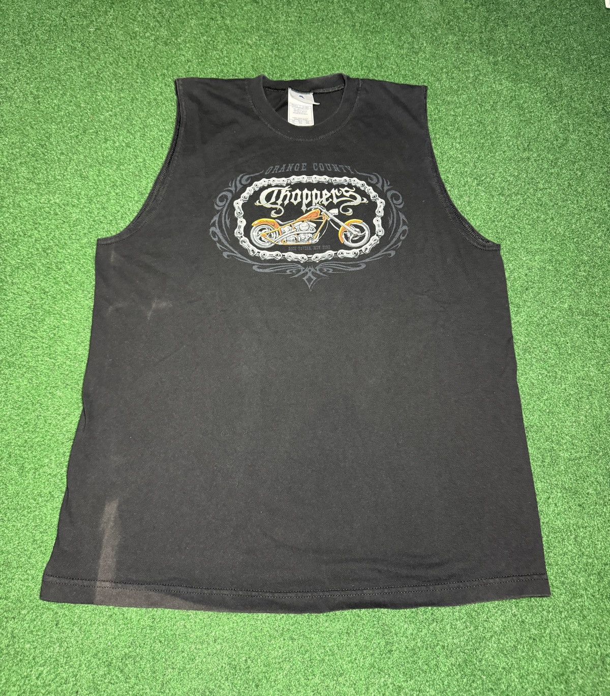 Vintage Orange County Choppers Tank Y2K Biker Sleeveless XL T Shirt Size US XL / EU 56 / 4 - 1 Thumbnail