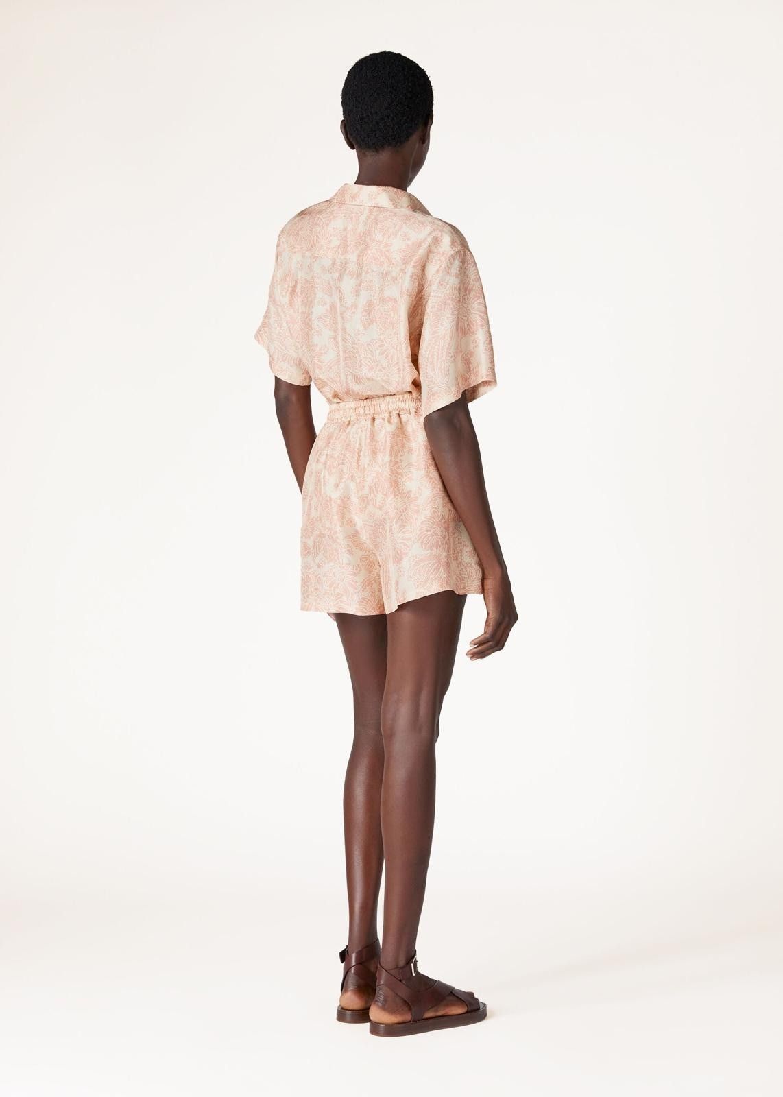 Loro Piana o1srvl11e0725 FAO0499 Short-length Short in White/Pink Size 28" / US 6 / IT 42 - 7 Thumbnail