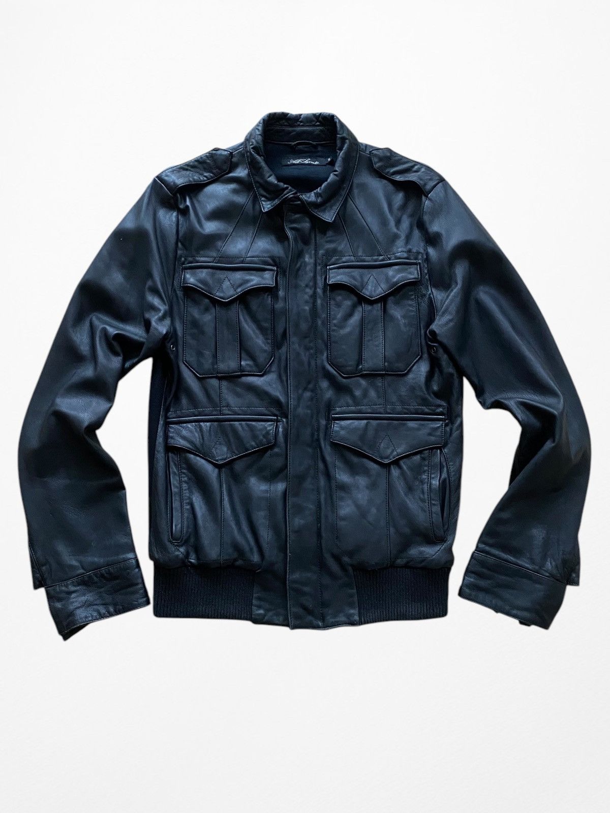 Allsaints Allsaints Stearn Leather Jacket AW2007 Size US M / EU 48-50 / 2 - 4 Thumbnail