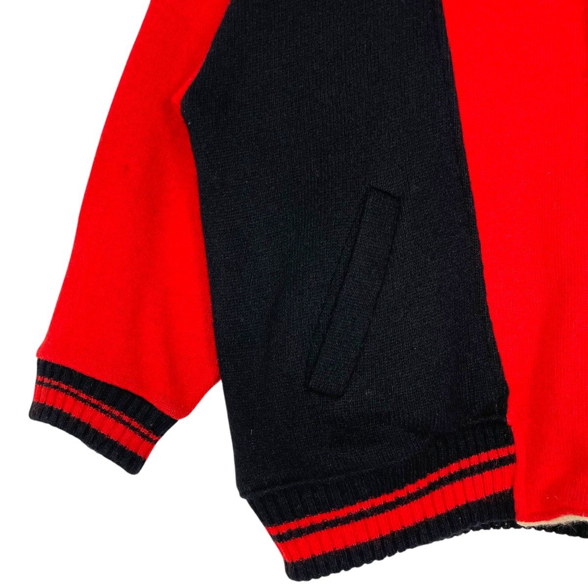 Japanese Brand Vintage Chiyogami Knit Jacket Japanese Brand Button Up Size L / US 10 / IT 46 - 4 Thumbnail