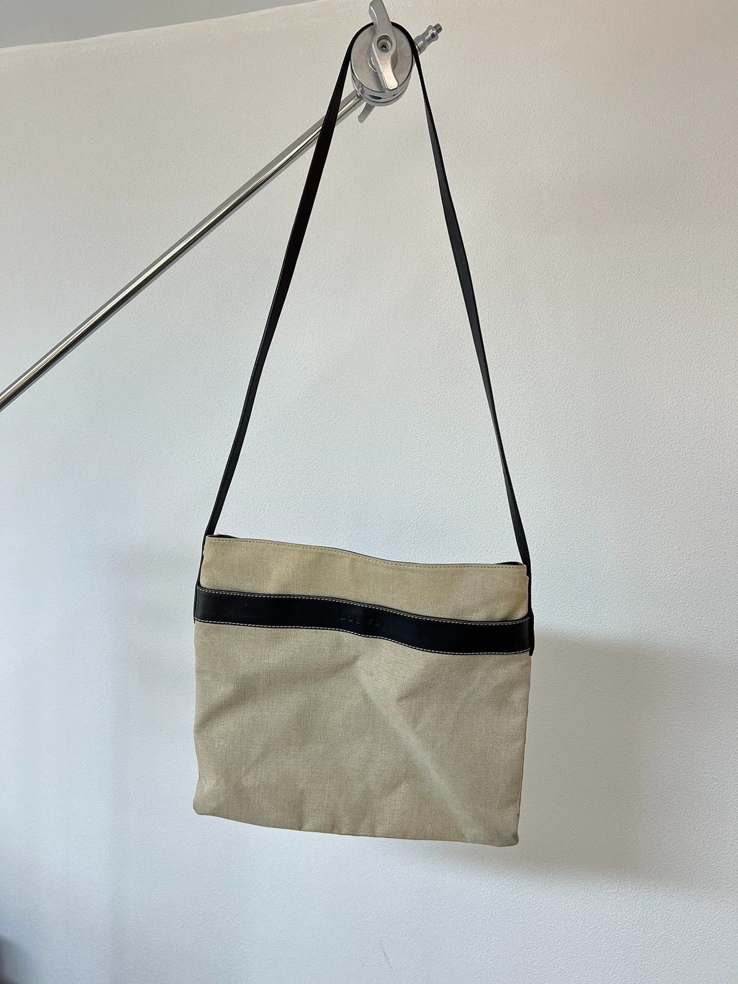 Loewe LOEWE Old Money Canvas Crossbody Bag Size ONE SIZE - 2 Thumbnail