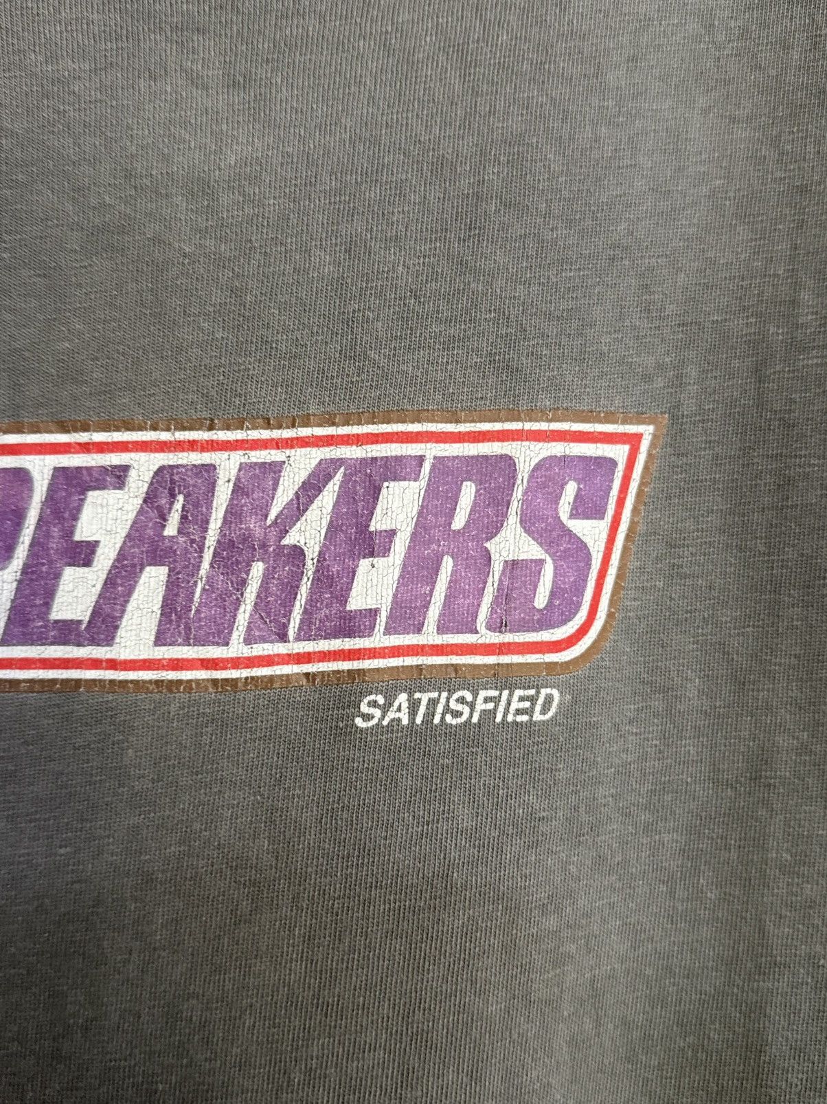 Girl Skateboards Thrashed Vintage 90s SPEAKERS SATISFIED BOX Fine Tuning Tee Size US L / EU 52-54 / 3 - 3 Thumbnail
