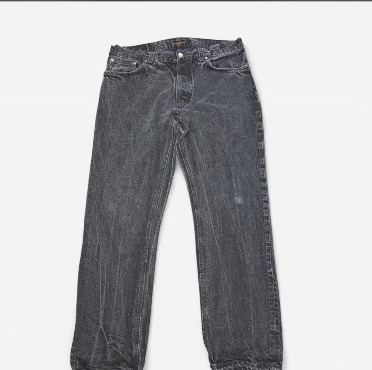 Nudie Jeans Nudie Jeans Black Denim Size US 36 / EU 52 - 1 Thumbnail