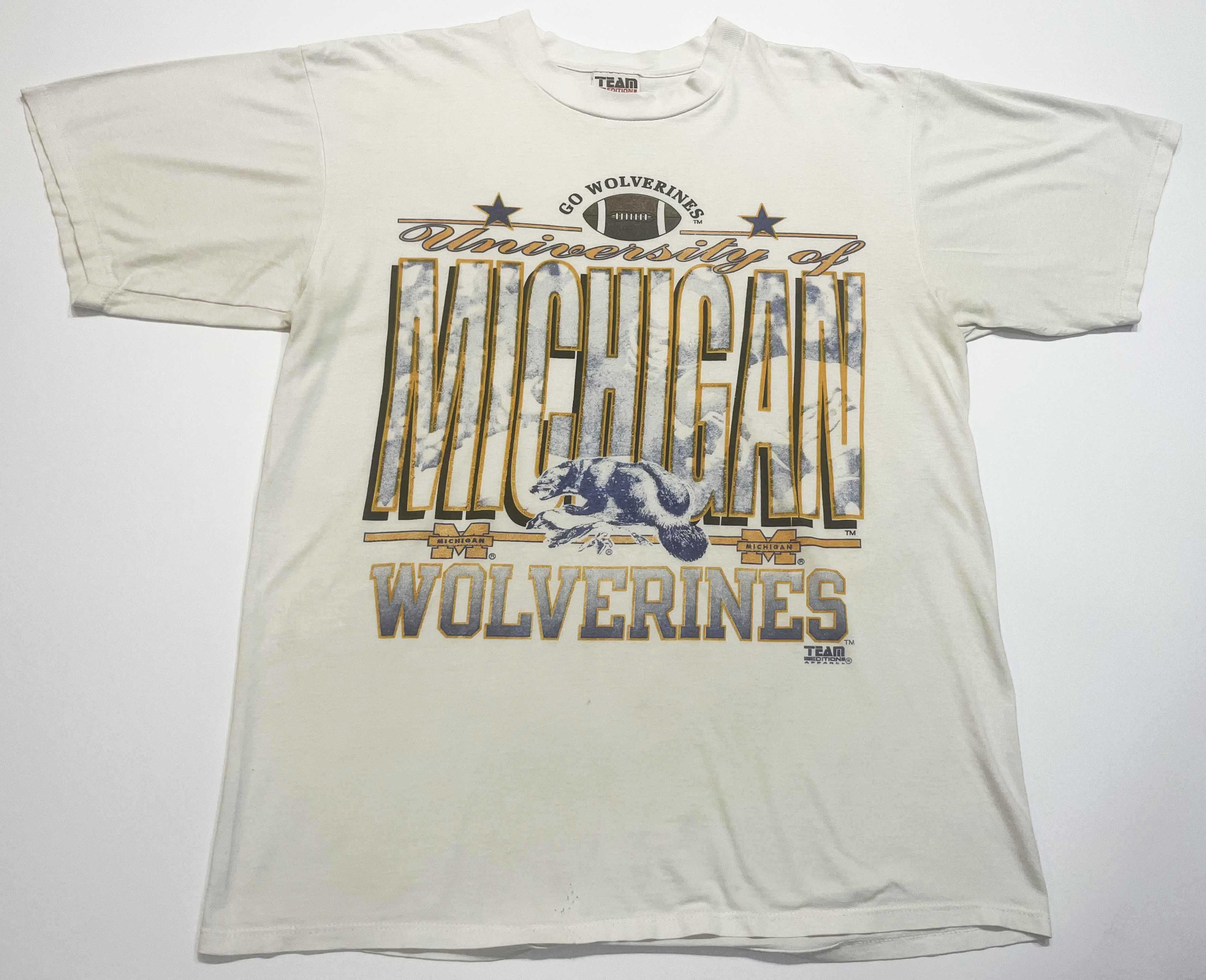 Vintage Vintage Team Edition NCAA Michigan Wolverines Football Size US L / EU 52-54 / 3 - 1 Thumbnail