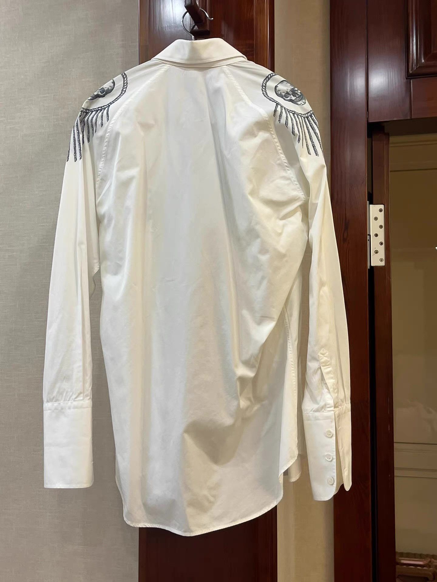 Alexander McQueen Authentic Alexander McQueen white shirt Q18 Size US M / EU 48-50 / 2 - 2 Thumbnail