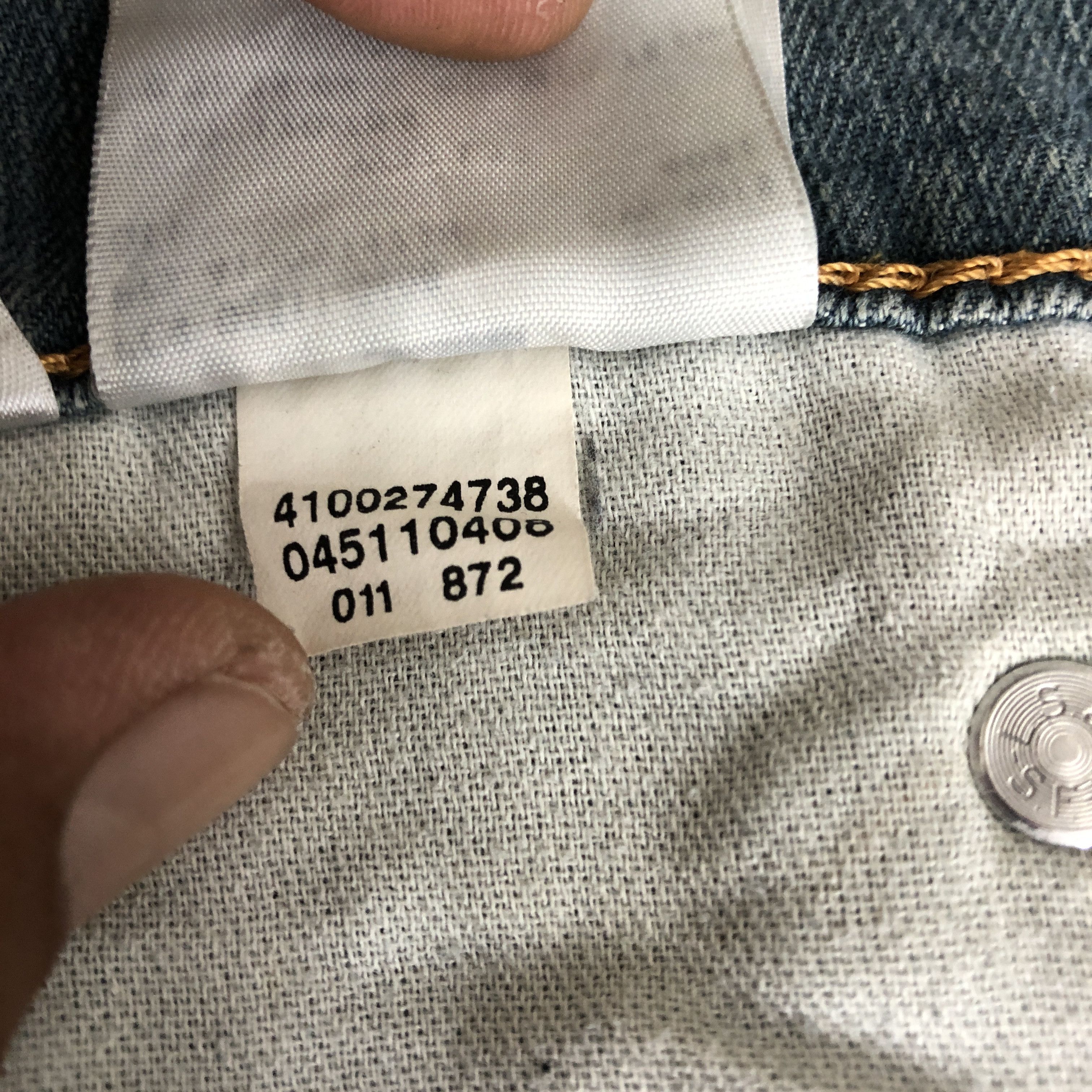 Levi's × Vintage Vintage Y2K Levis 511 Skinny Denim Levi's Faded Slim Jeans Size US 30 / EU 46 - 11 Thumbnail