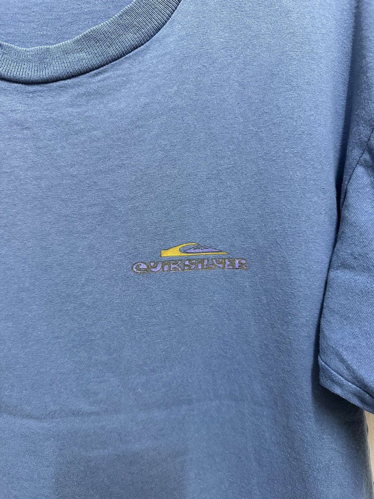 Quiksilver Vintage Quiksilver Usa Made Tshirt Size US M / EU 48-50 / 2 - 10 Thumbnail