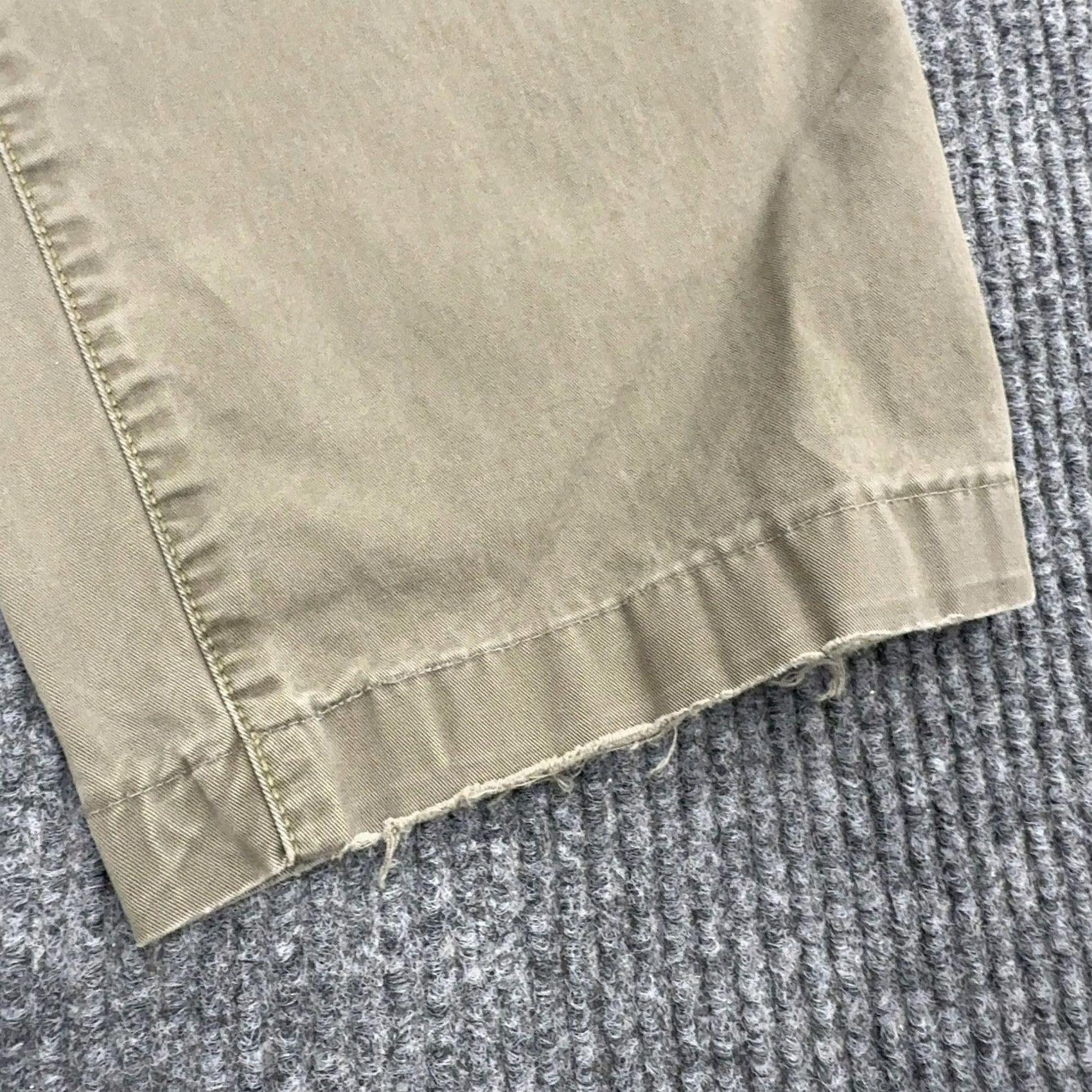Weatherproof Weatherproof Pants Mens 34 Green Cotton Chino Workwear Casual Distressed Style Size US 35 - 4 Thumbnail