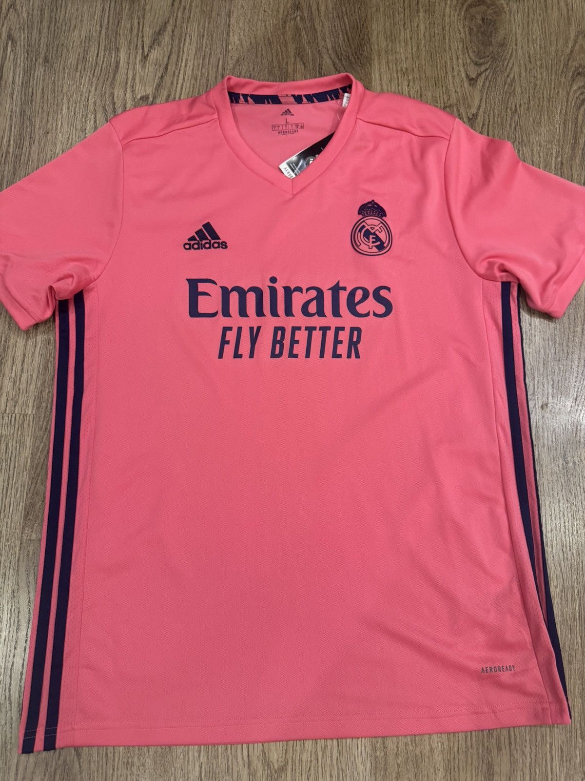 Adidas REAL MADRID 2020 2021 AWAY FOOTBALL JERSEY GI6463 SIZE L Size US L / EU 52-54 / 3 - 1 Thumbnail