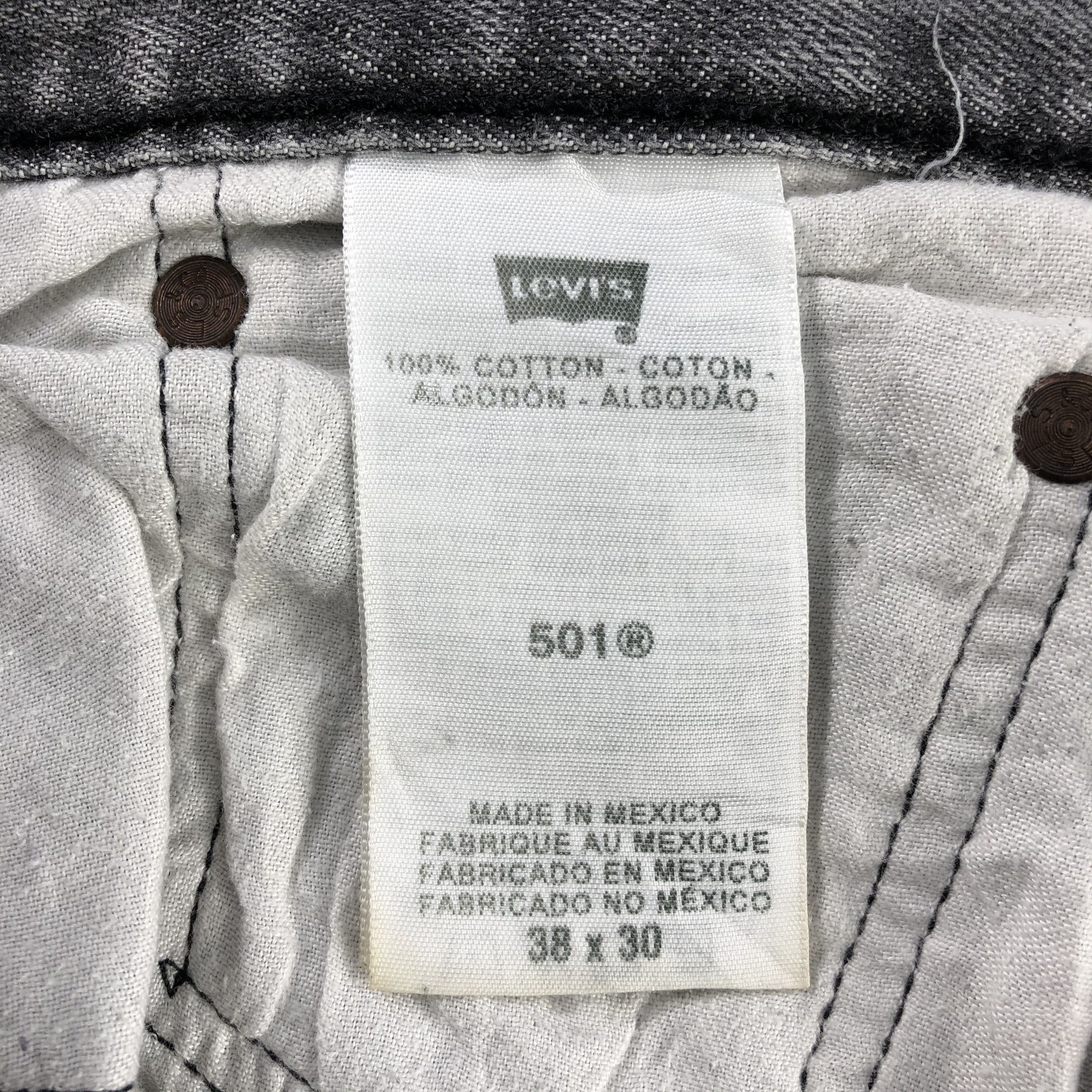 Levi's × Vintage Vintage Faded Black Levis 501 Jeans-JM2907 Size US 38 / EU 54 - 9 Thumbnail