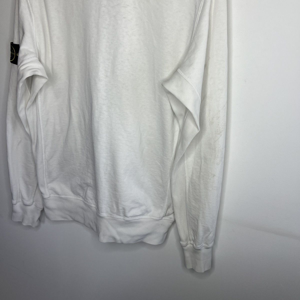 Stone Island Stone Island White Zip Sweatshirt Size US M / EU 48-50 / 2 - 10 Thumbnail