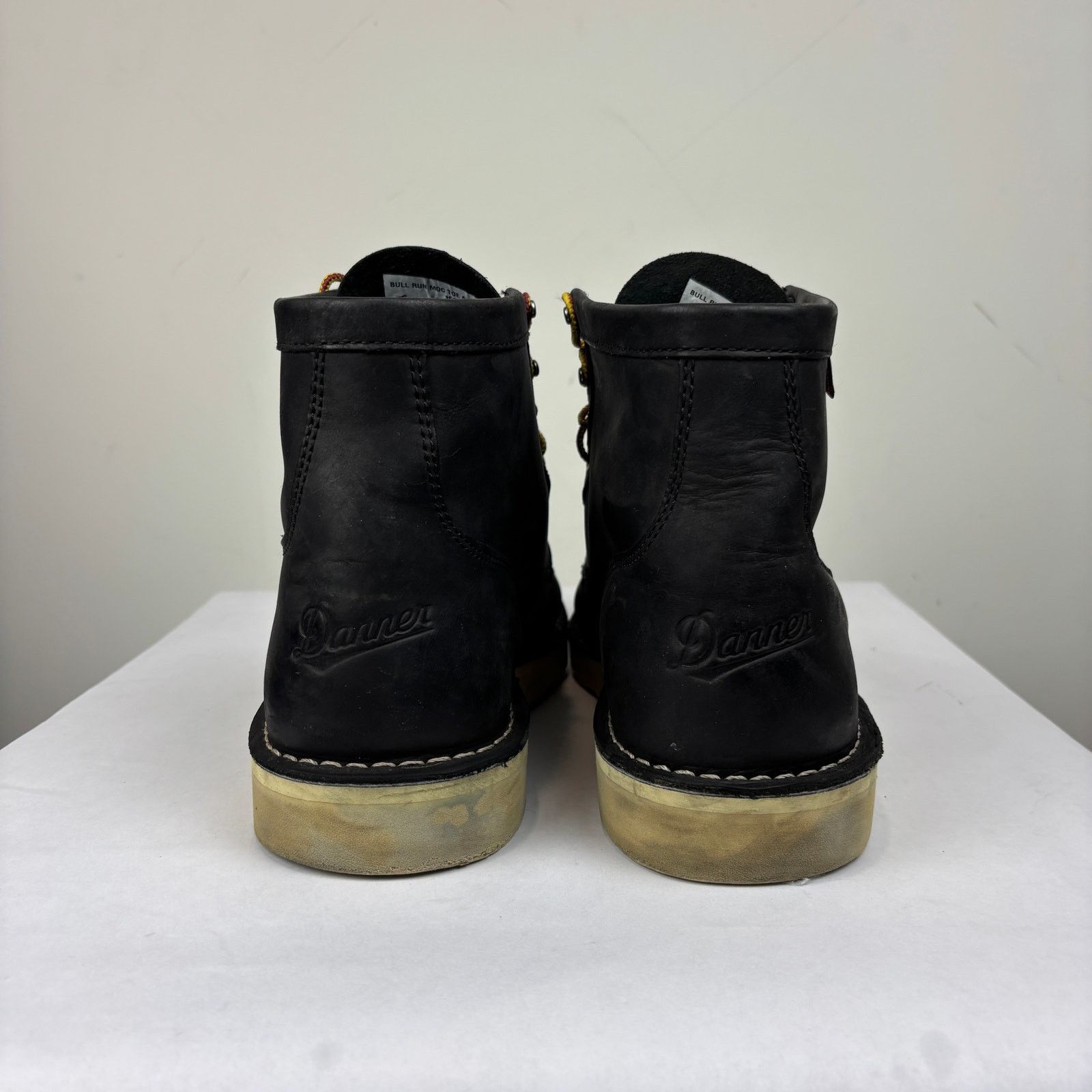 Danner Danner Bull Run Moc Toe 6" Black Boots Men's 14 D Work Size US 14 / EU 47 - 4 Thumbnail