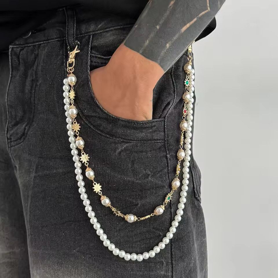 Jewelry Double Layer Wallet chain Size ONE SIZE - 1 Thumbnail