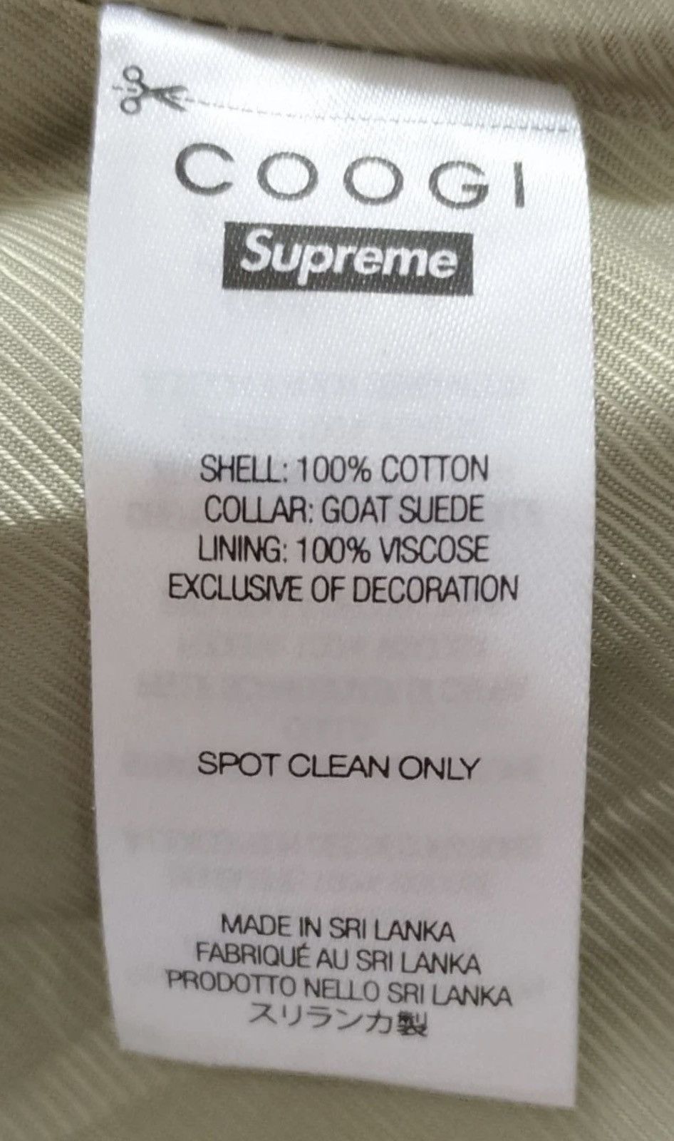 Coogi × Supreme Supreme x coogi size medium jacket Size US M / EU 48-50 / 2 - 10 Thumbnail