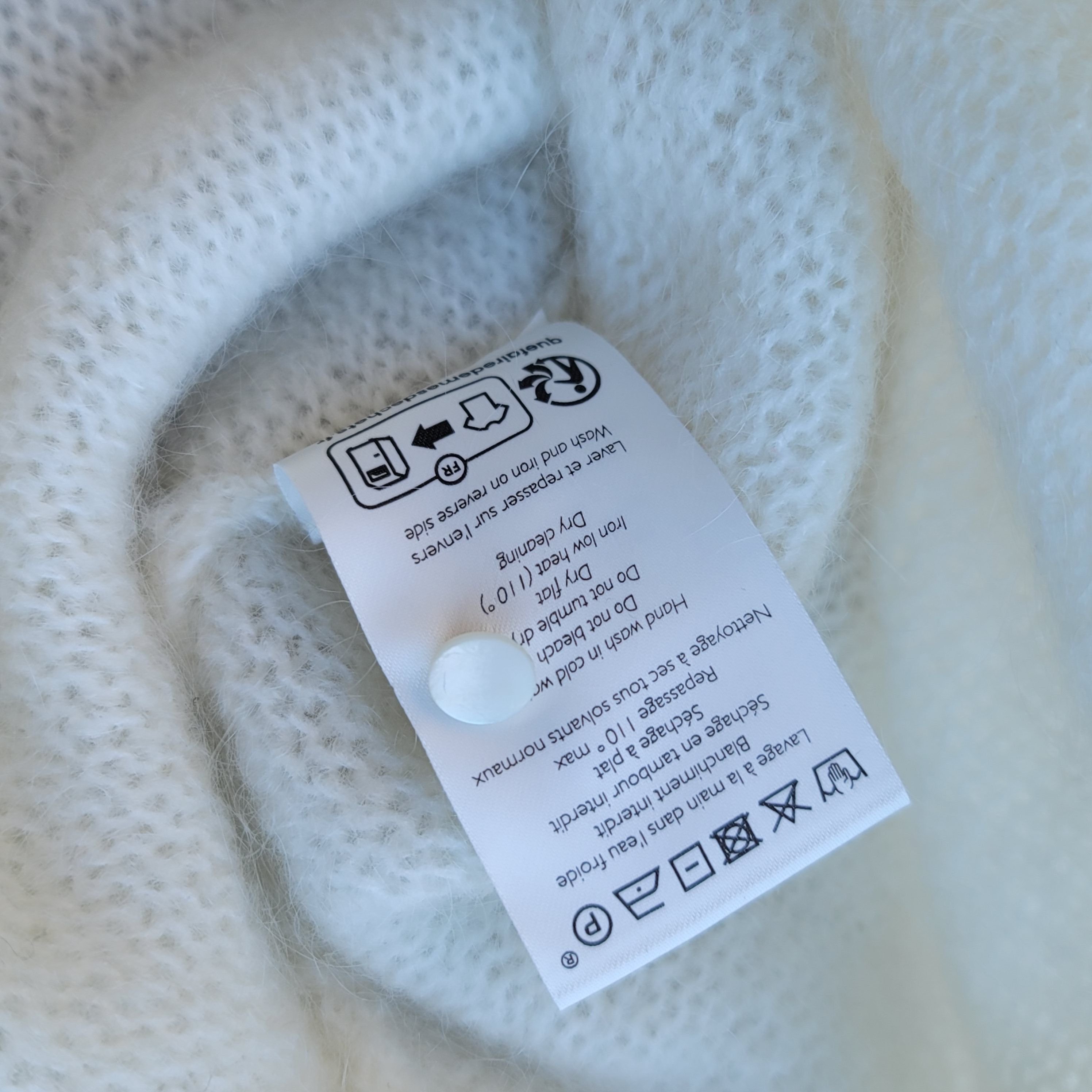 Sezane Sezane Annita sweater cream color Size L / US 10 / IT 46 - 3 Thumbnail
