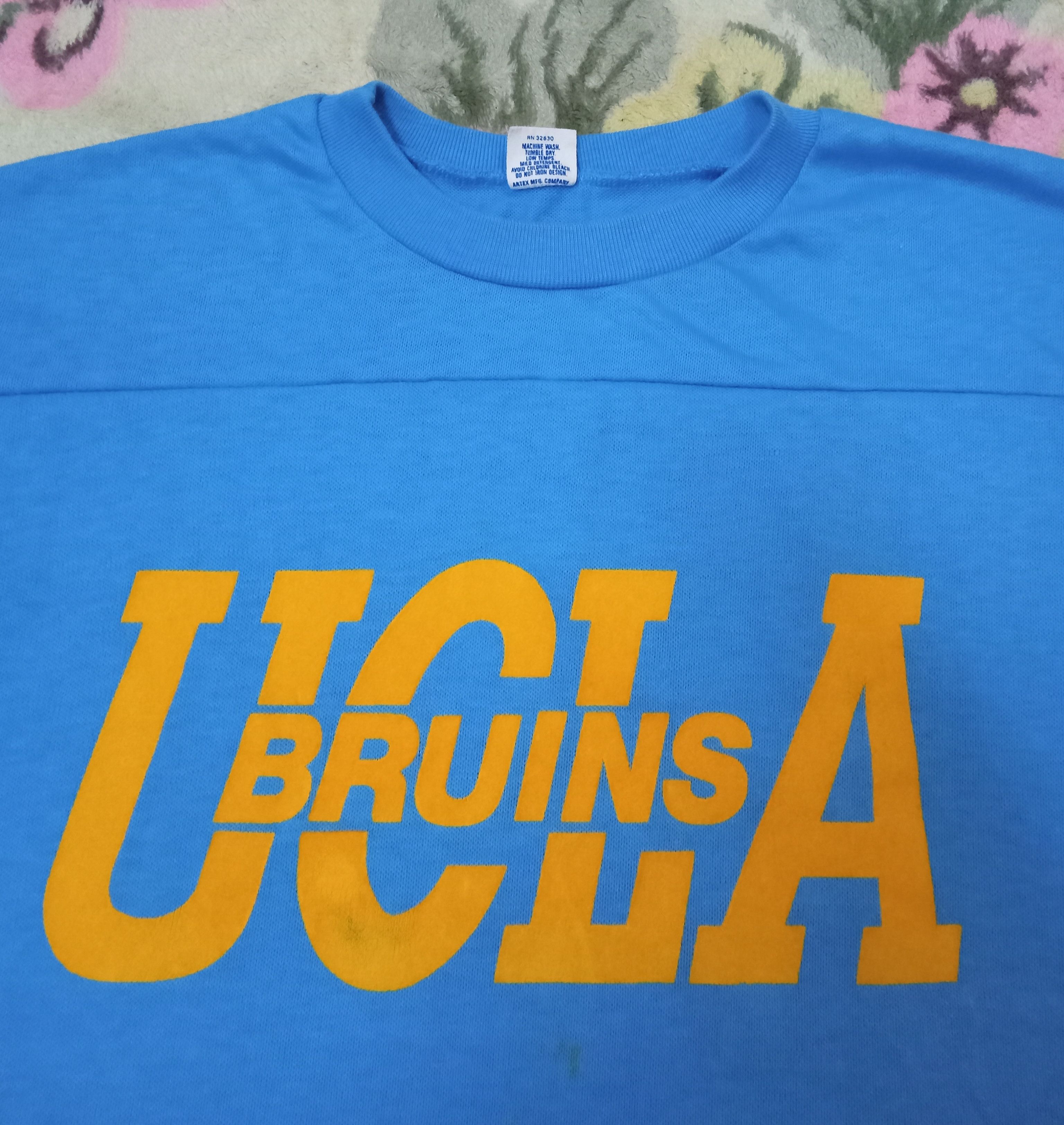 Vintage Ucla Bruins Artex Vintage Rare 70s Raglan Size US S / EU 44-46 / 1 - 2 Thumbnail