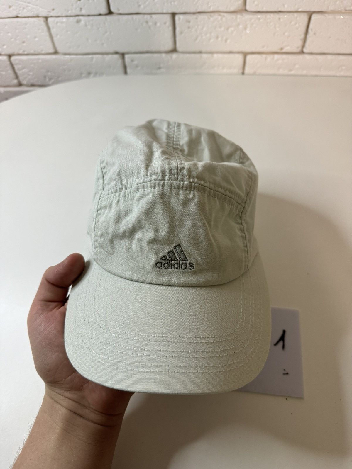 Vintage Adidas vintage 5panel cap hat Size ONE SIZE - 2 Thumbnail
