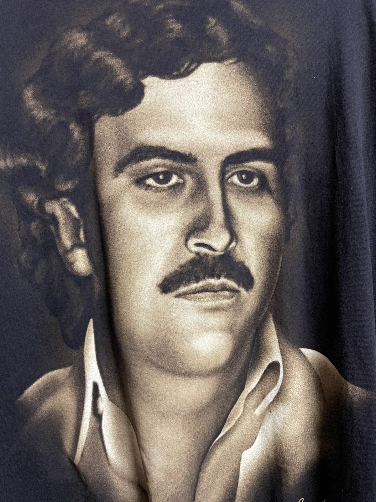 Vintage T shirt art Pablo Escobar vintage Size US XL / EU 56 / 4 - 5 Thumbnail