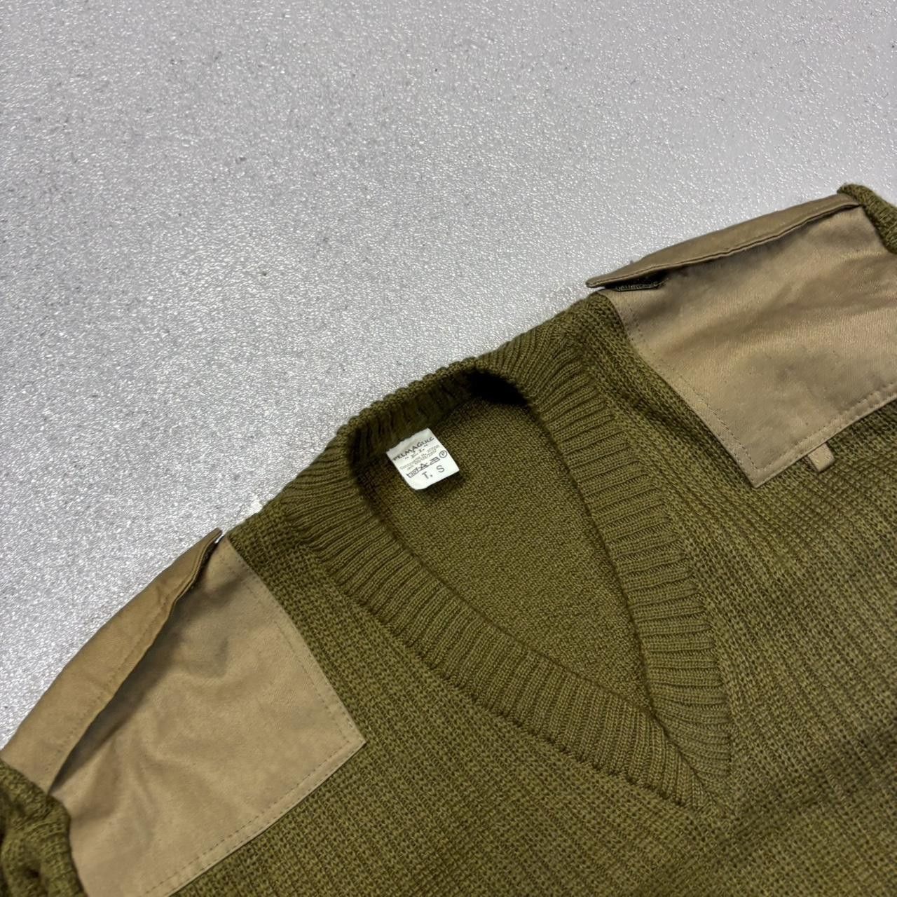 Japanese Brand × Vintage Vintage y2k Military surplus ribbed archive sweater Size US M / EU 48-50 / 2 - 3 Thumbnail