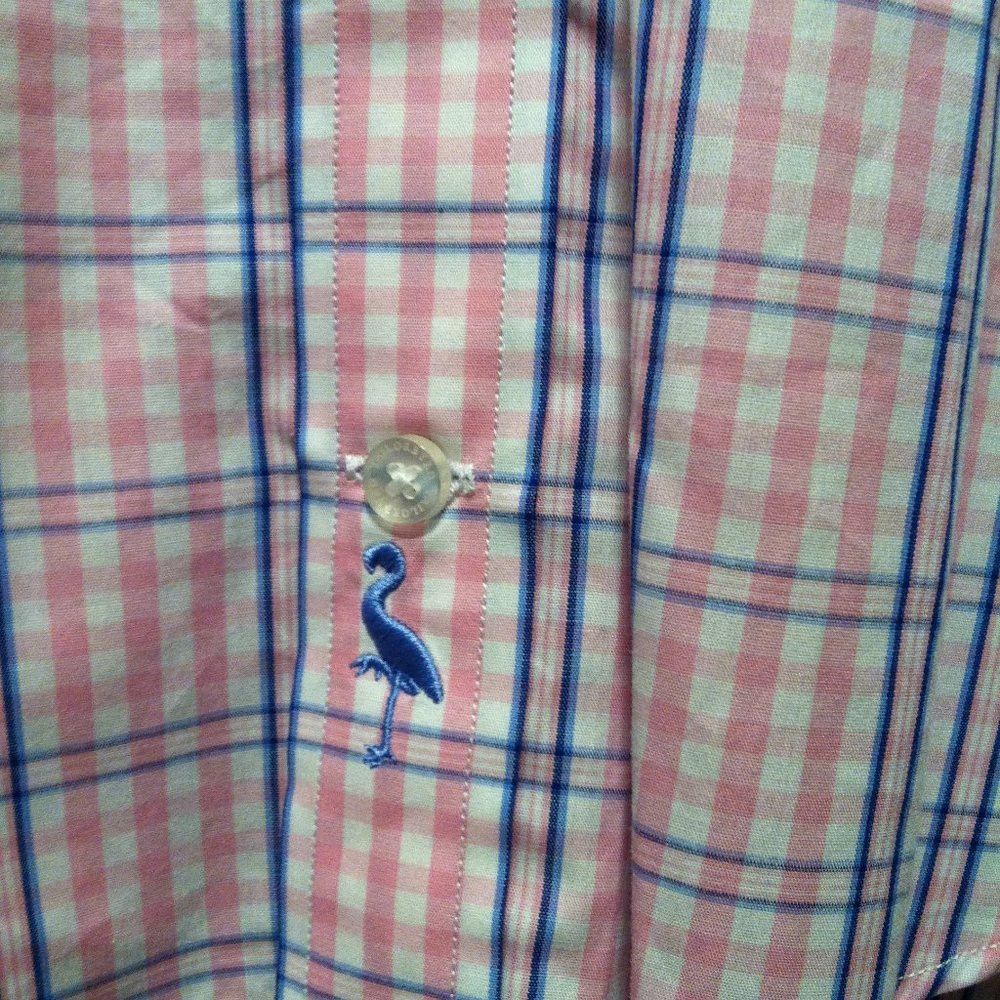 Tailorbyrd TAILORBYRD MENS NEW PINK 100%COTTON CASUAL SHIRT SIZE: M Size US M / EU 48-50 / 2 - 8 Thumbnail