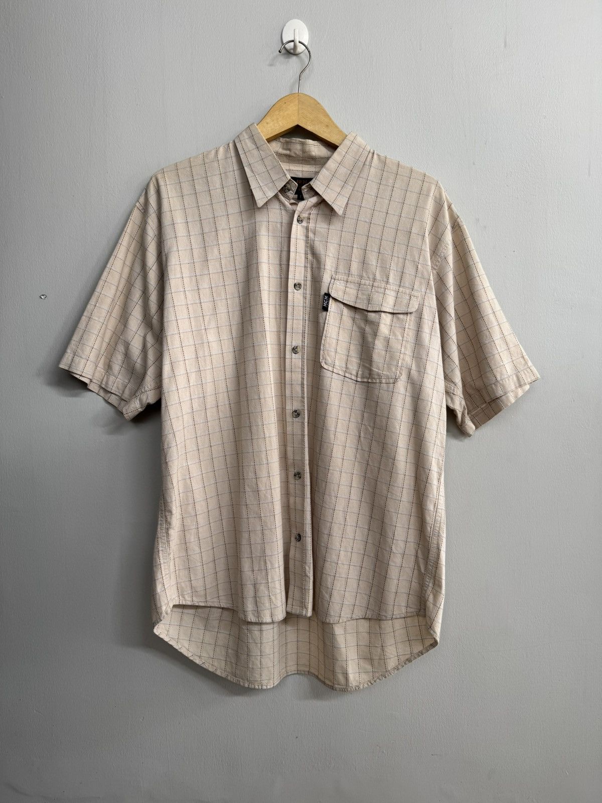 MCM VINTAGE MCM LEGERE SQUARE MOTIF SHIRT Size US L / EU 52-54 / 3 - 1 Thumbnail