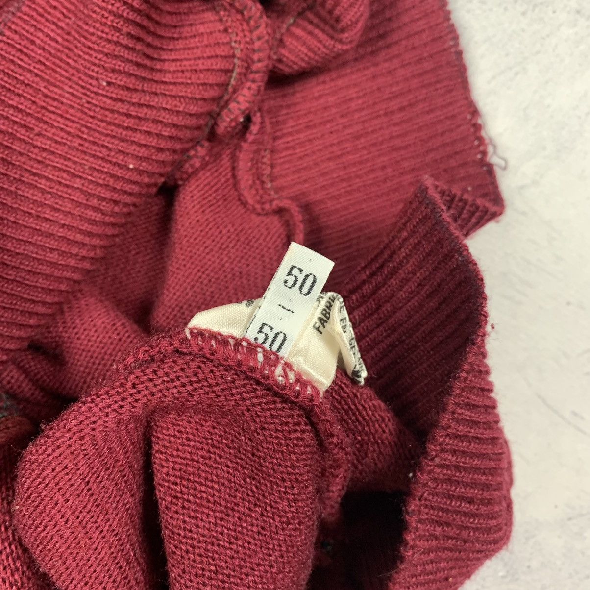 Carlo Colucci Vintage Carlo Collucci 3D Knit Wool Sweater West Germany 90s Size US M / EU 48-50 / 2 - 14 Thumbnail