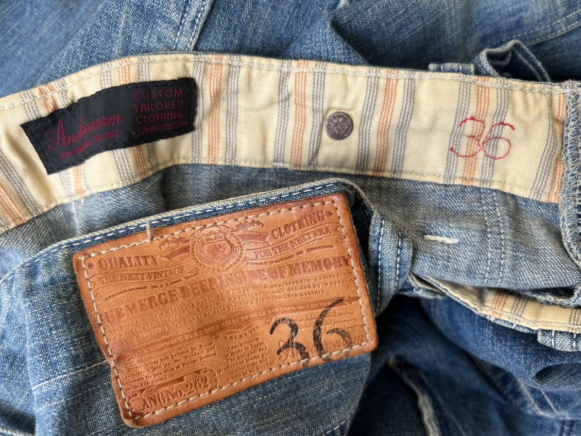 ANACHRONORM Anachronorm Japan Dirty Muddy Denim Distress Mine Jeans Size US 36 / EU 52 - 23 Thumbnail