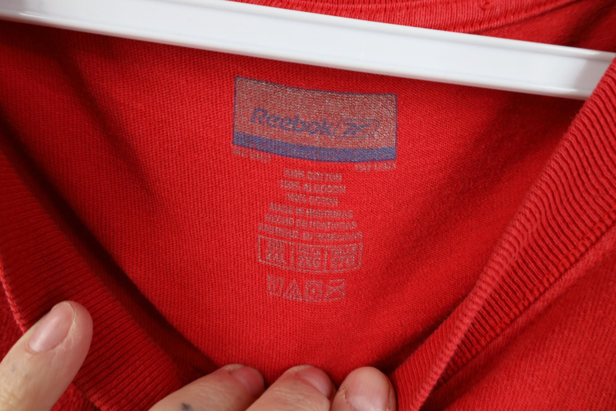 Reebok Vintage Reebok Baggy Fit Detroit Pistons Basketball T-Shirt Size US XXL / EU 58 / 5 - 10 Thumbnail