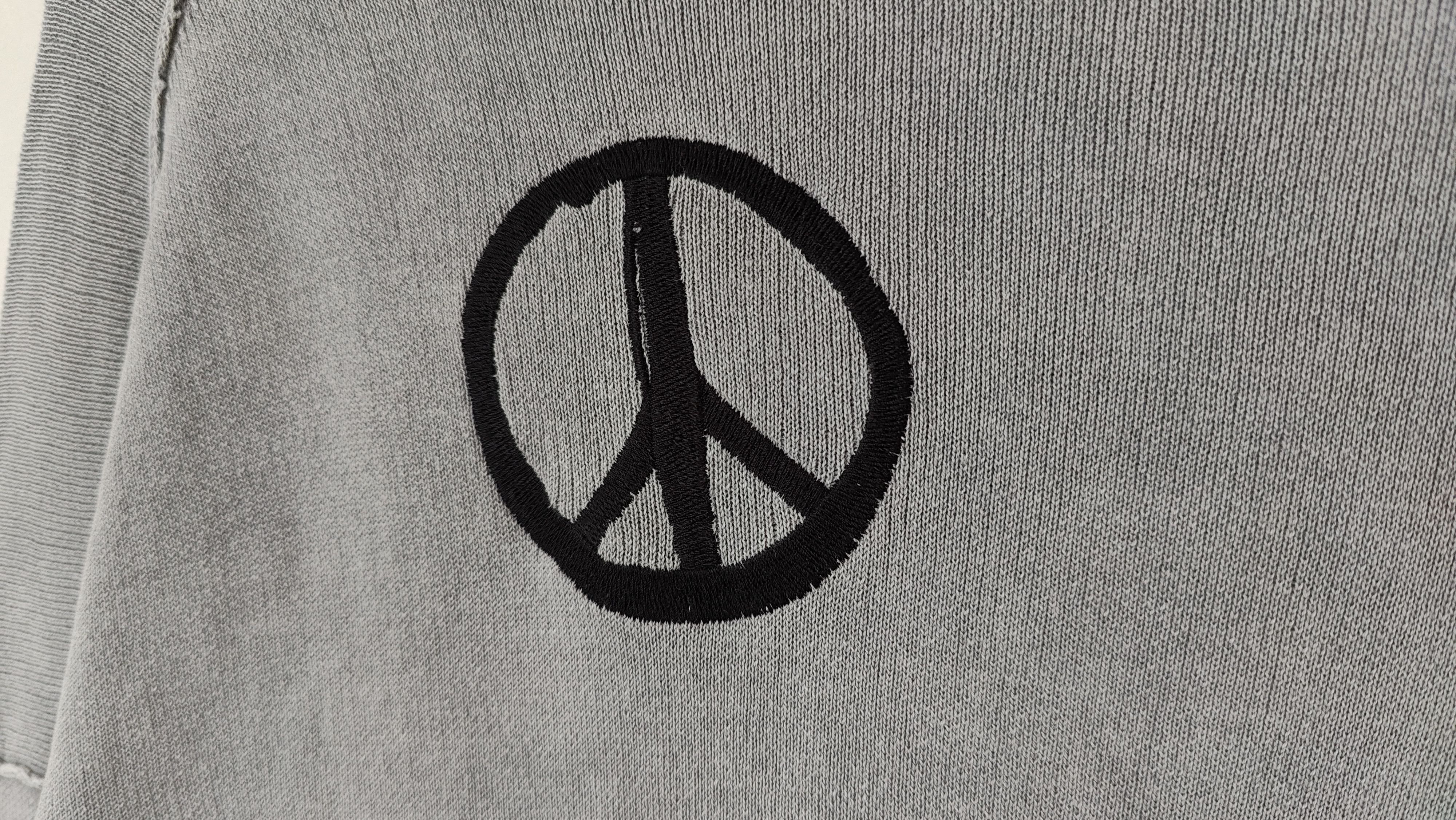 Zadig & Voltaire Zadig & Voltaire Cooper Smoo Peace Symbol Knitwear Size US M / EU 48-50 / 2 - 6 Thumbnail