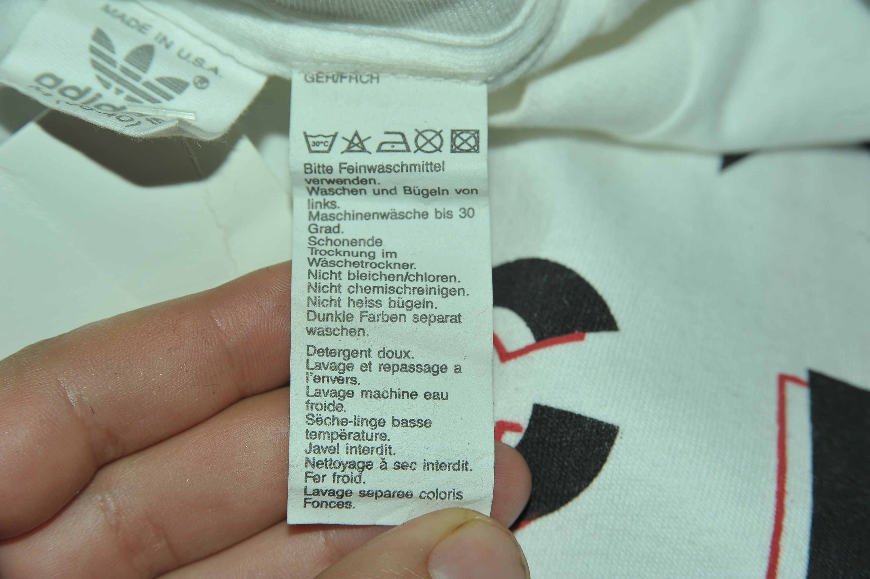 Adidas Vintage 90s 1994 Adidas USA Soccer T-shirt Size US M / EU 48-50 / 2 - 5 Thumbnail