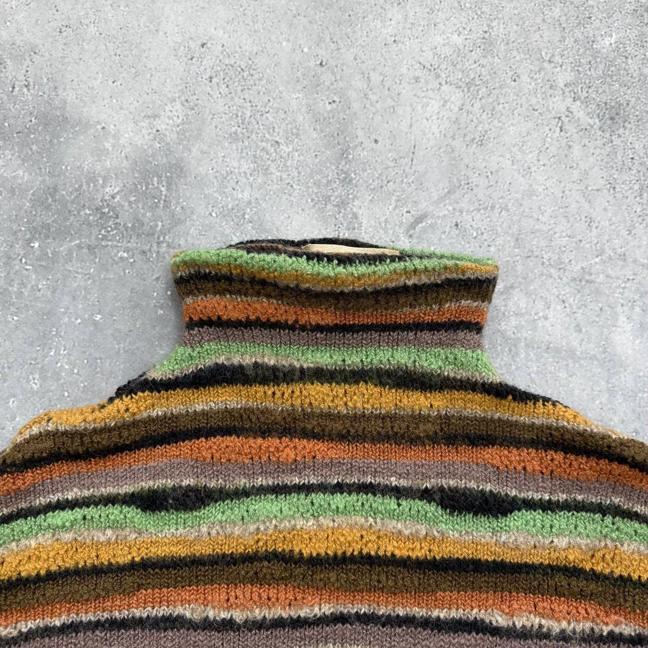 Missoni Missoni Sport Wool Blend Striped Turtleneck Knit Pullover 44 Size M / US 6-8 / IT 42-44 - 11 Thumbnail