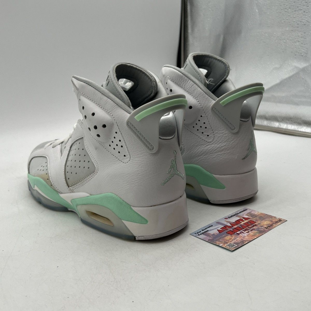 Jordan Brand Air Jordan 6 mint foam Size US 9.5 / EU 42-43 - 4 Thumbnail