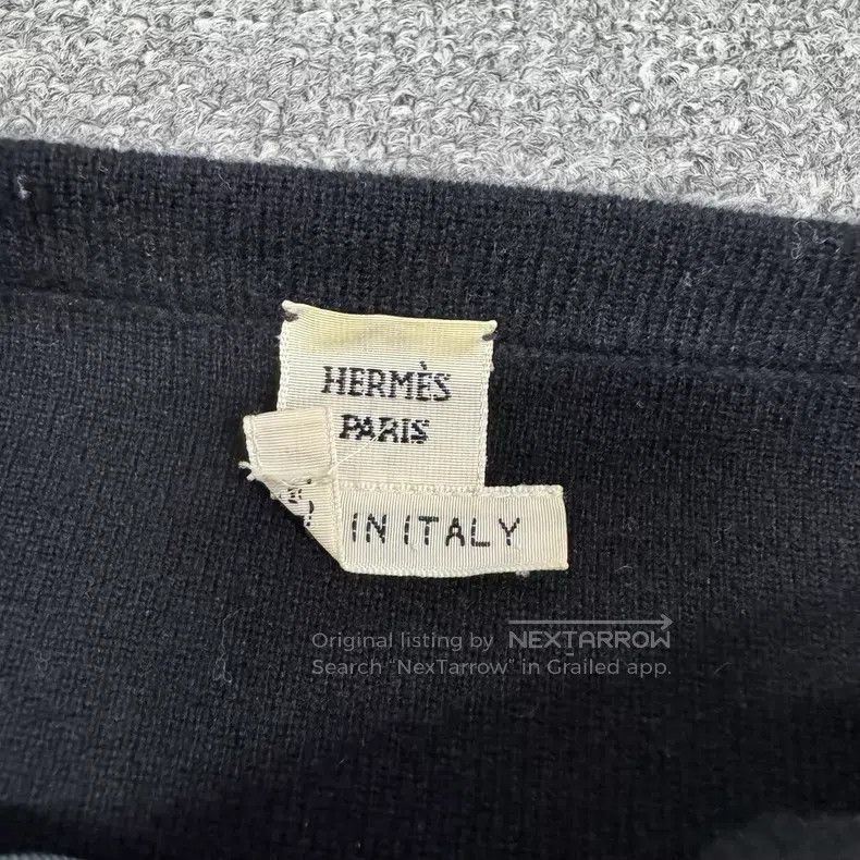 Hermes Hermes Black Base Equestrian Pattern Printed Silk Knit Lon Size XS / US 0-2 / IT 36-38 - 5 Thumbnail