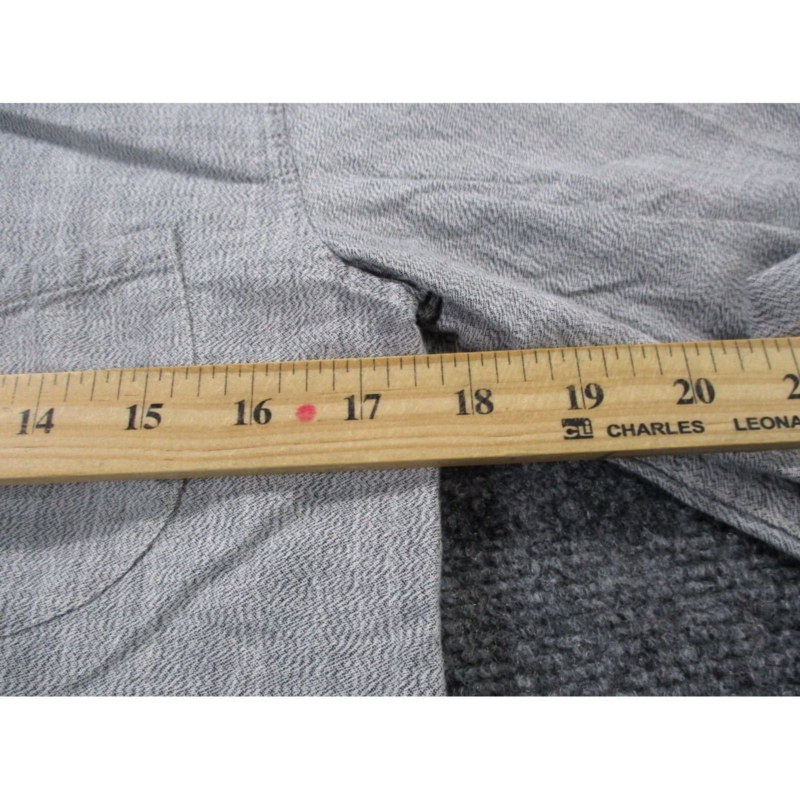 Levi's Levis Shirt Womens 0 Gray Denim Made & Crafted Western Casual Shirt Womens 0 Gray Denim Made & Crafted Western Casual Size XS / US 0-2 / IT 36-38 - 5 Thumbnail