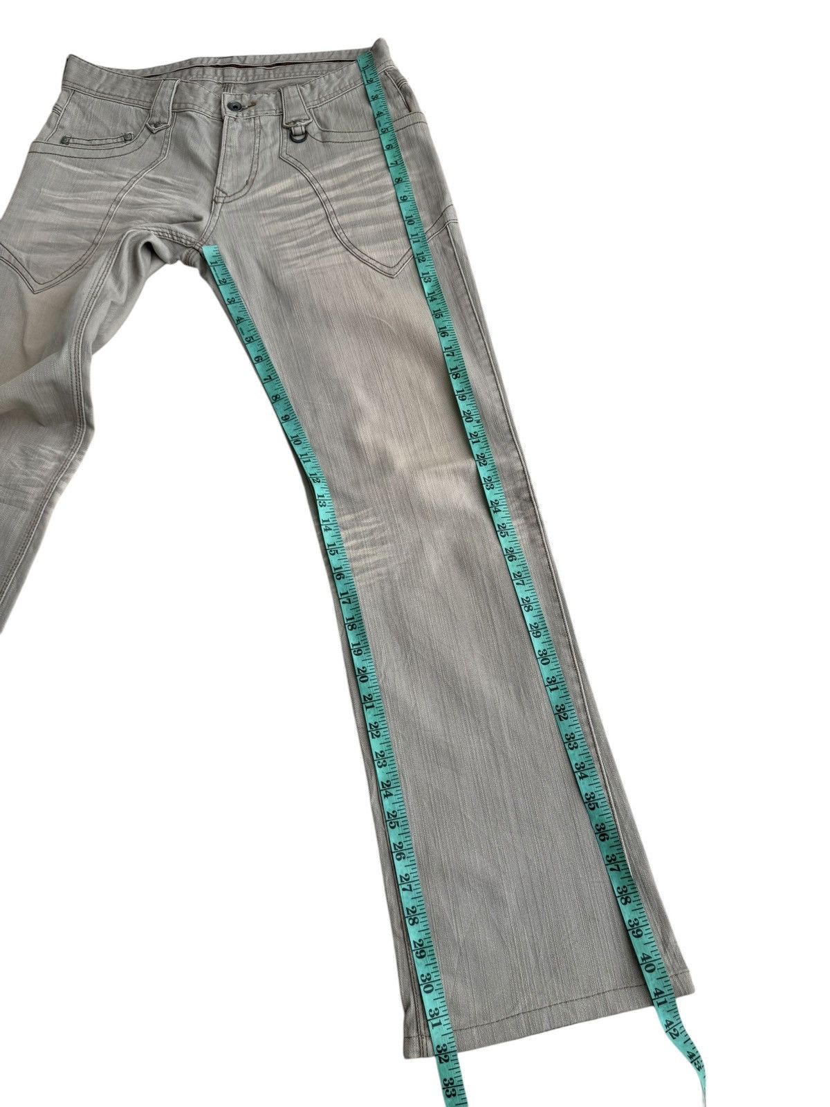 Le Grande Bleu (L.G.B.) Vintage Nico Club For Man Street Cut Pants Size US 31 - 14 Thumbnail