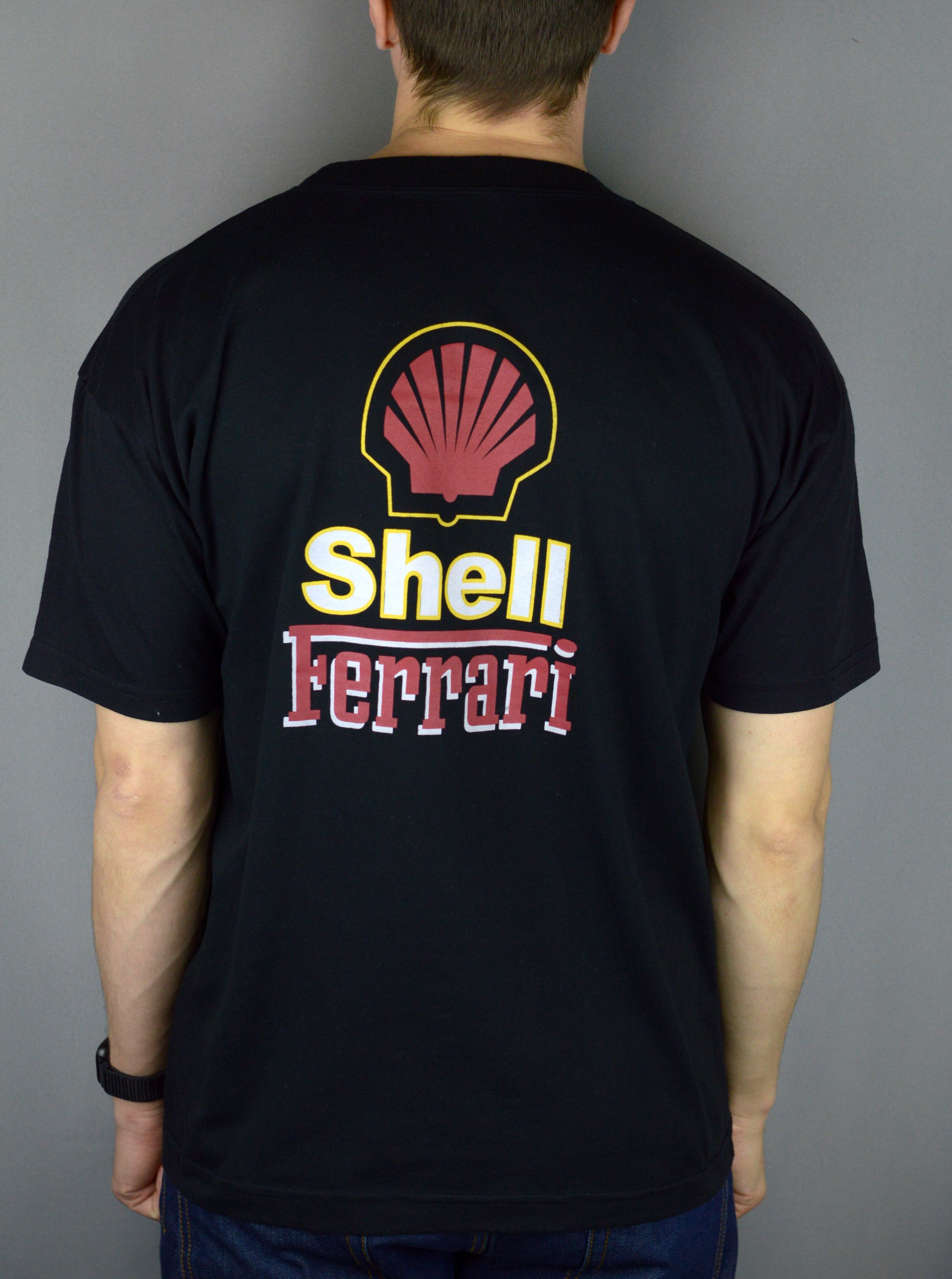 Vintage Vintage Ferrari 90s t shirt Size US XL / EU 56 / 4 - 2 Thumbnail