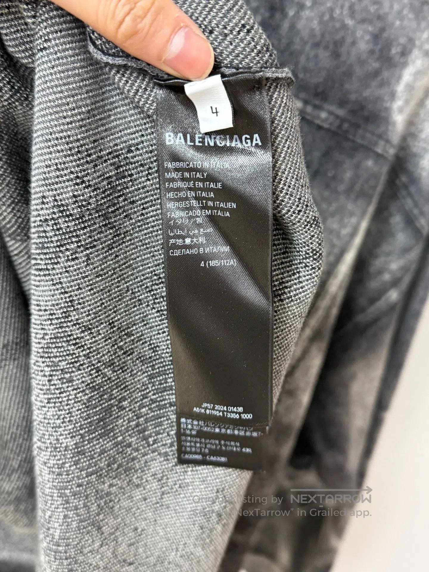 Balenciaga Balenciaga 3D Printed Knit Sweater| Size US XL / EU 56 / 4 - 3 Thumbnail