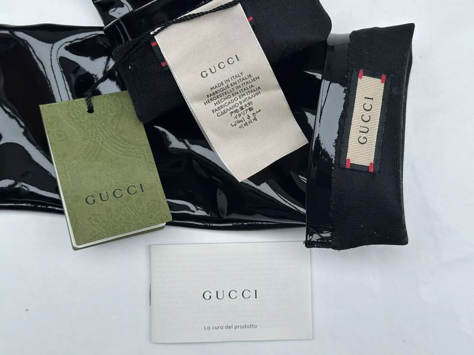 Gucci new Gucci Gloves Size-8-M -603553 Size ONE SIZE - 6 Thumbnail