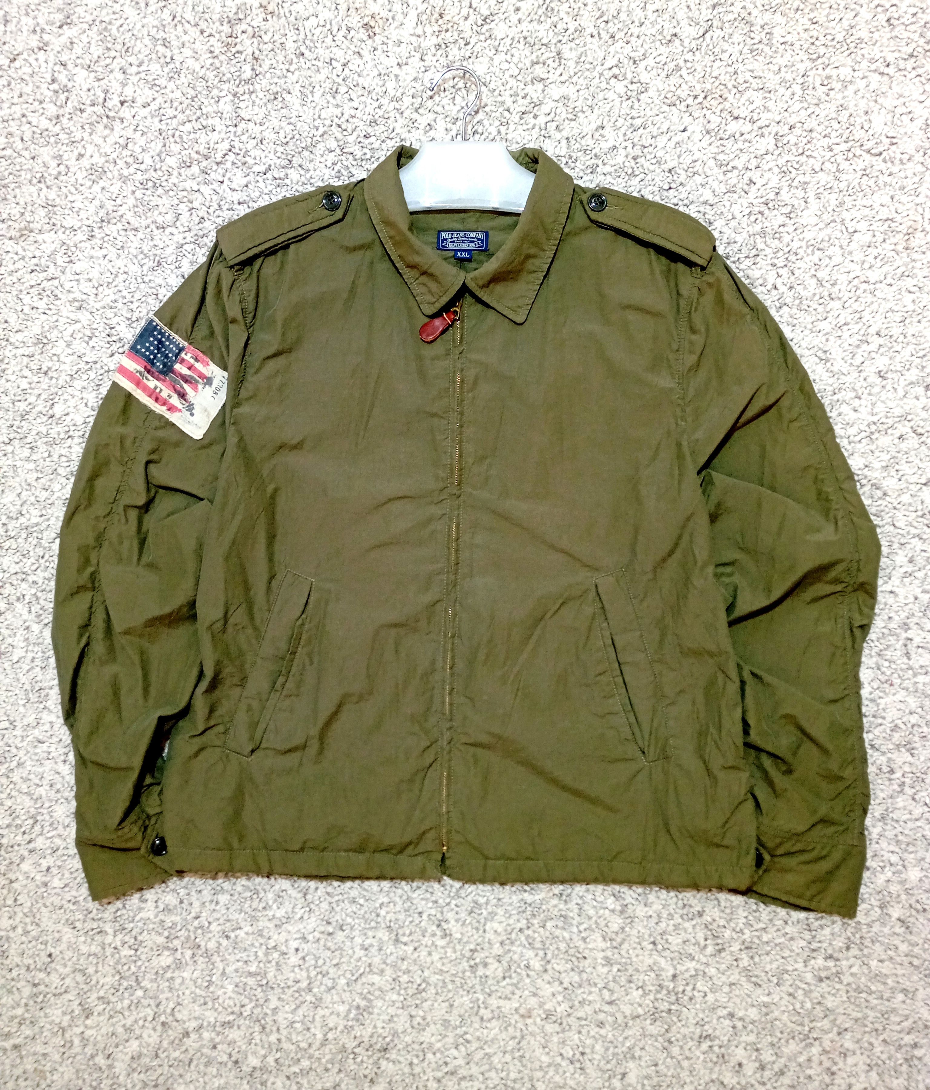 Polo Ralph Lauren Polo Ralph Lauren Jeans Company Vintage Jacket 67 patche Size US XL / EU 56 / 4 - 2 Thumbnail