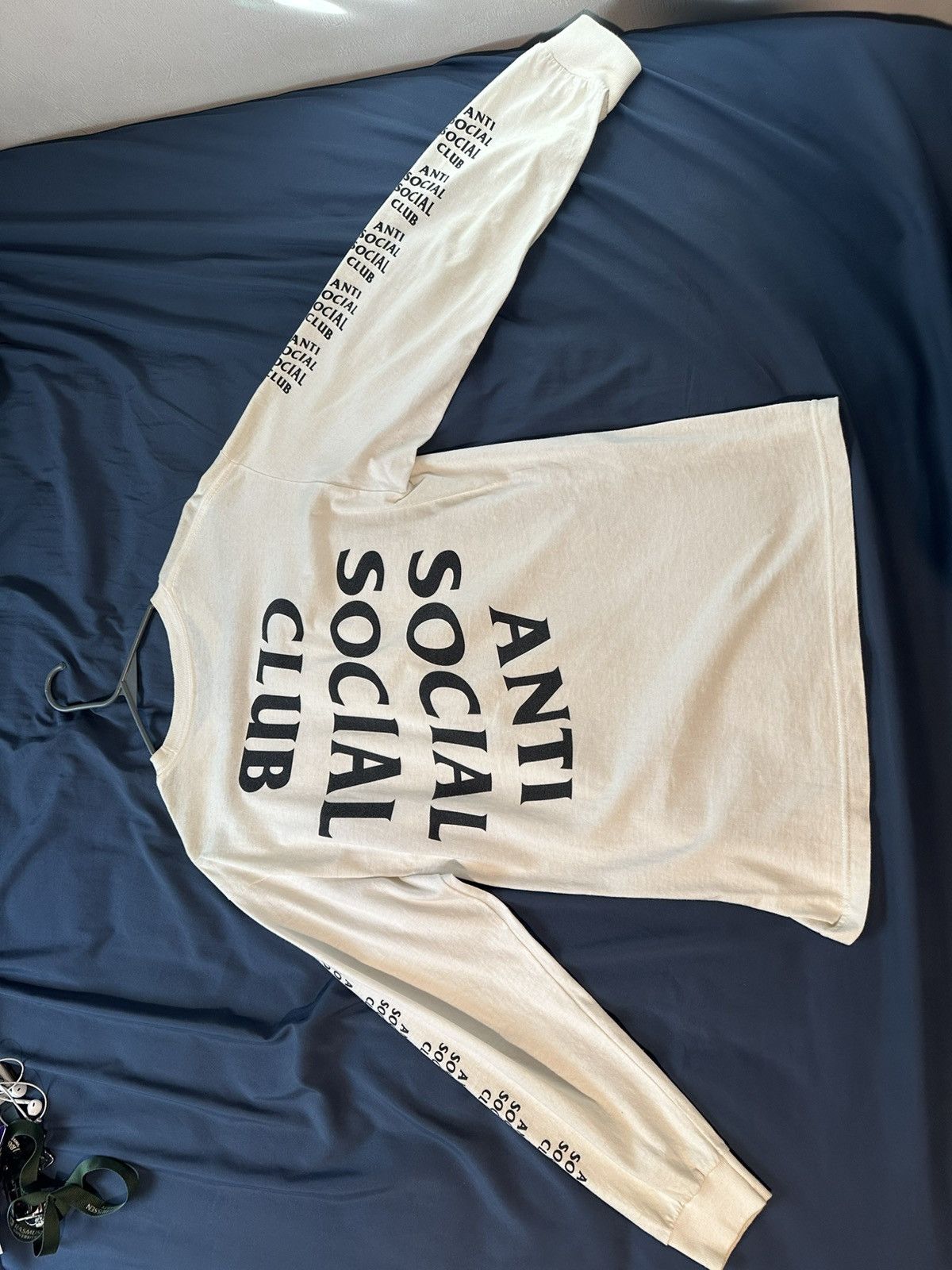 Anti Social Social Club × Designer AntiSocialSocialClub Long Sleeve upside down logo Size US M / EU 48-50 / 2 - 2 Thumbnail