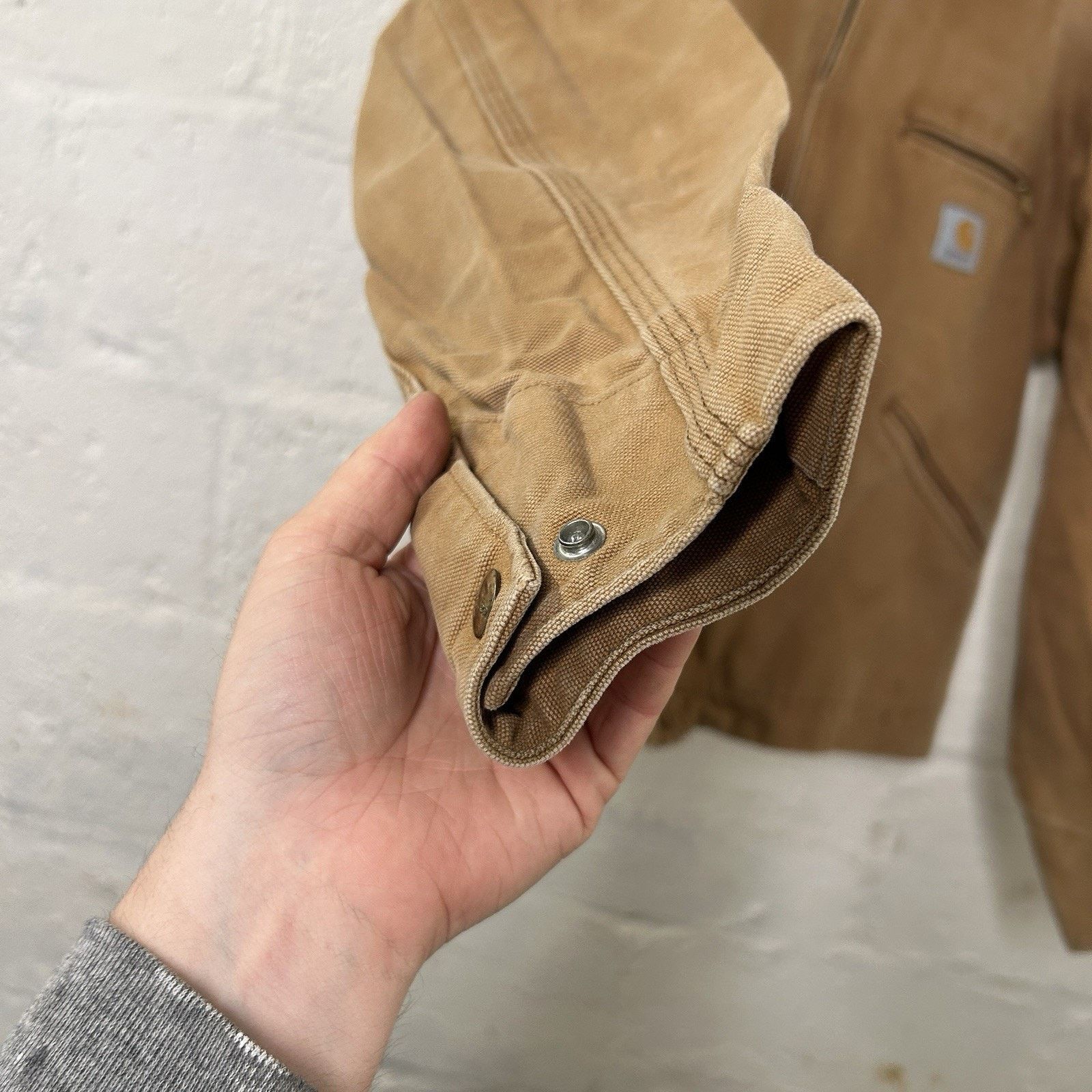 Carhartt Vintage Carhartt Unlined Detroit Jacket “Brown” JU1216 J97 Size US M / EU 48-50 / 2 - 9 Thumbnail