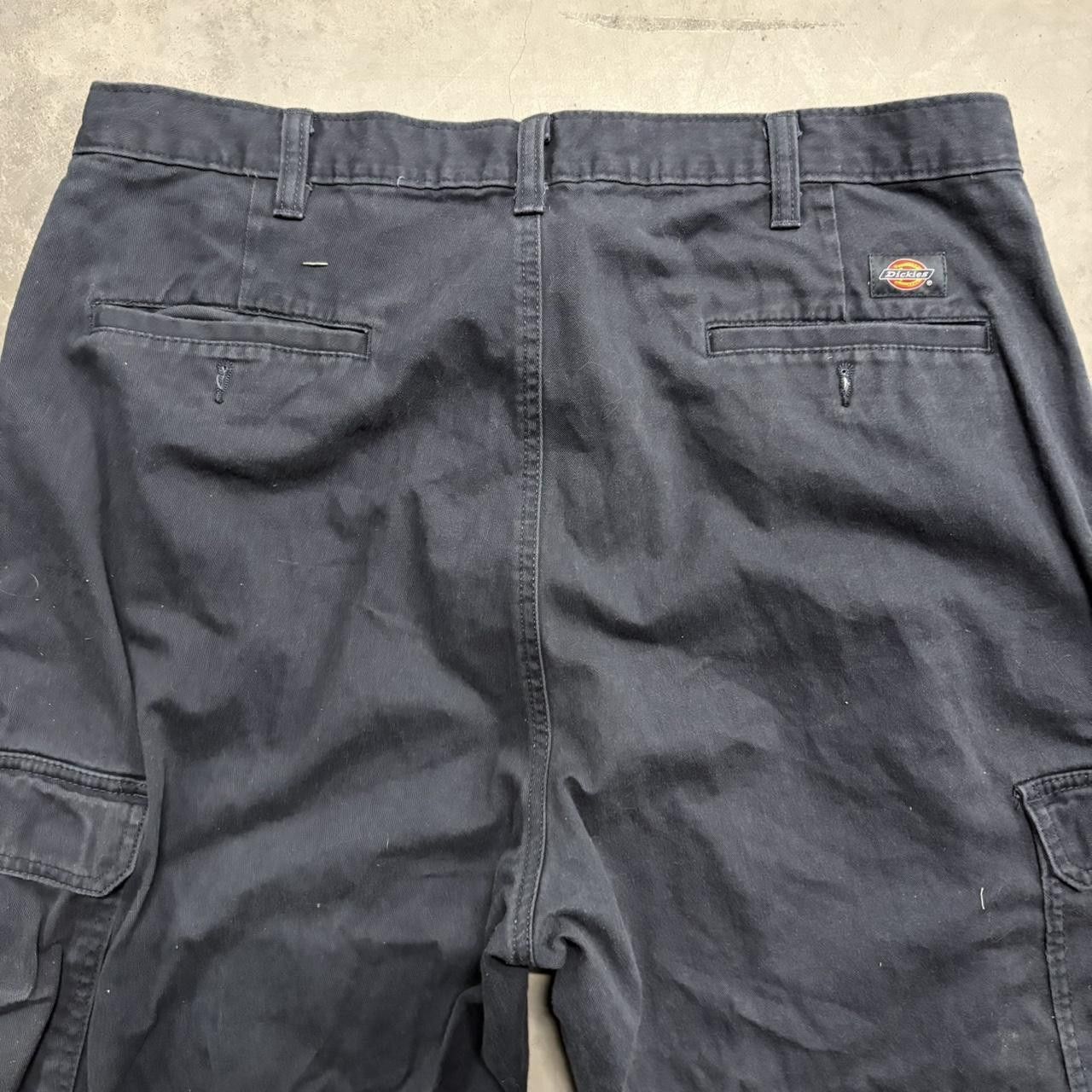 Vintage Crazy Vintage Y2K/2000s Super Baggy Wideleg Navy Blue Dickies Cargo Pants! Size US 36 / EU 52 - 7 Thumbnail