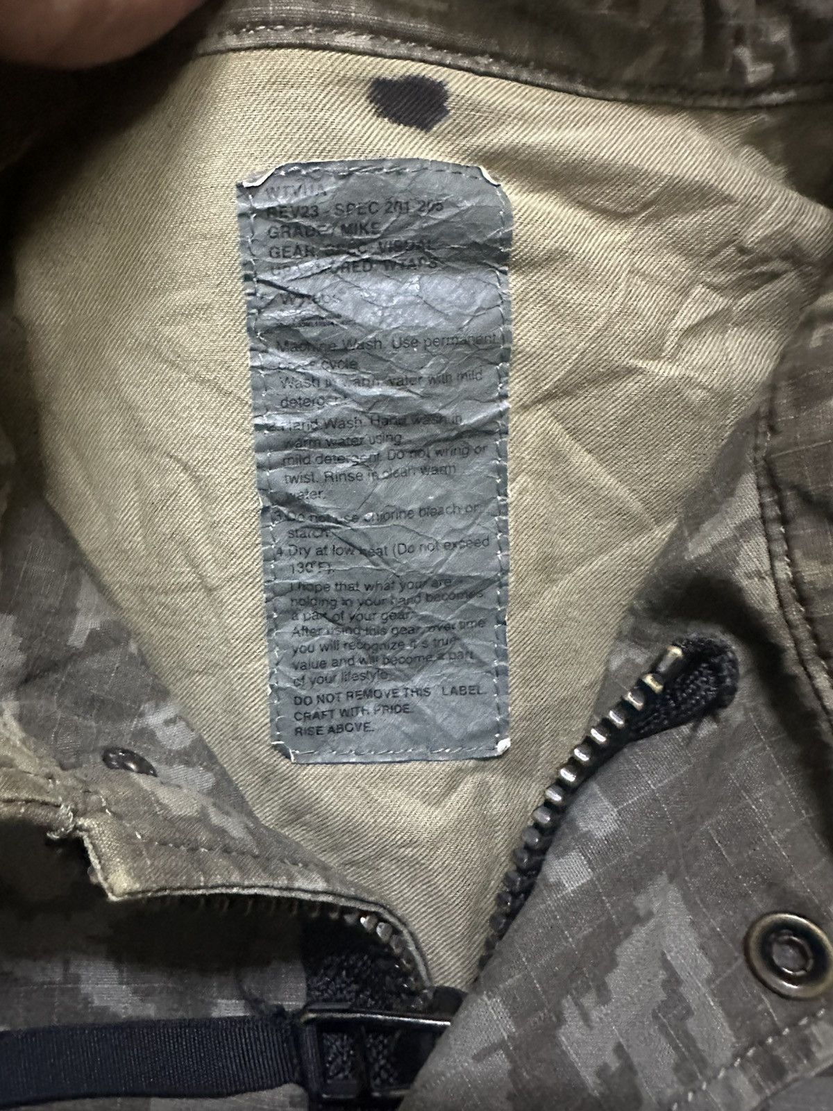 Bape × Wtaps Wtaps x Bape Camo M-65 Jacket Size US M / EU 48-50 / 2 - 3 Thumbnail