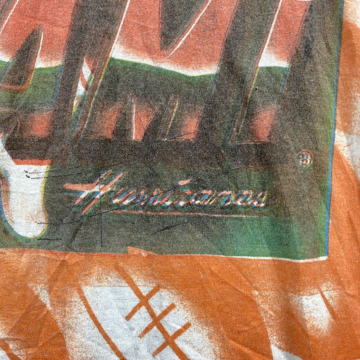 NBA × Vintage Vintage 90s Miami Hurricanes NCAA Single Stitch NFL Size US XL / EU 56 / 4 - 7 Thumbnail