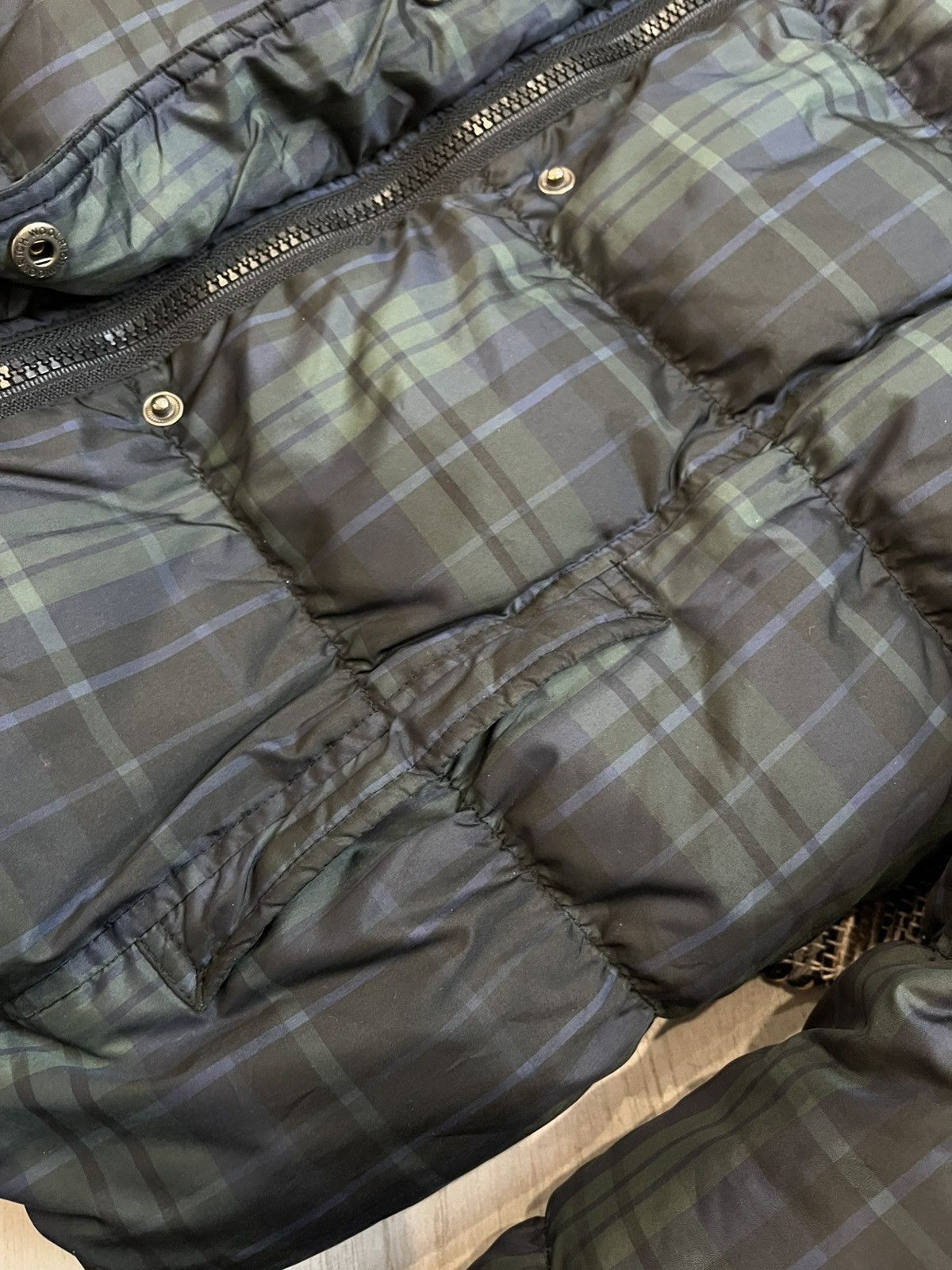 Woolrich Woolen Mills Penn Rich Woolrich down jacket checkered Moncler style Size L / US 10 / IT 46 - 12 Thumbnail