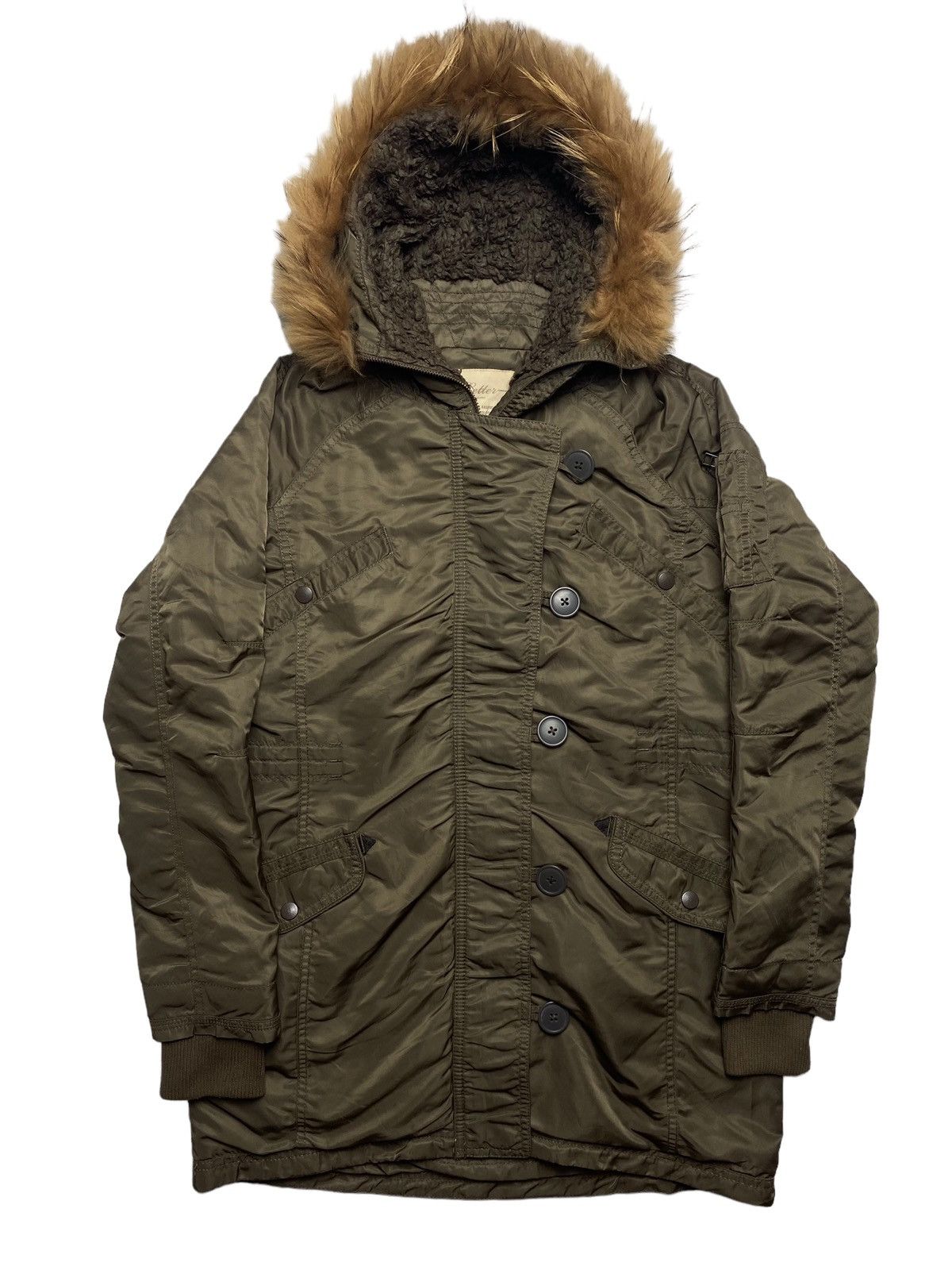 Japanese Brand × PPFM × Tete Homme 2000s Back Number - Fur Raccoon 